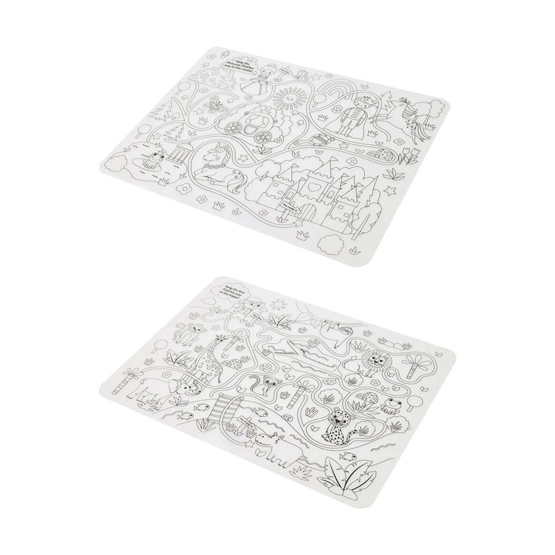 5 9 Pack Colour in Washable Silicone Placemat - Assorted, 5 of 10