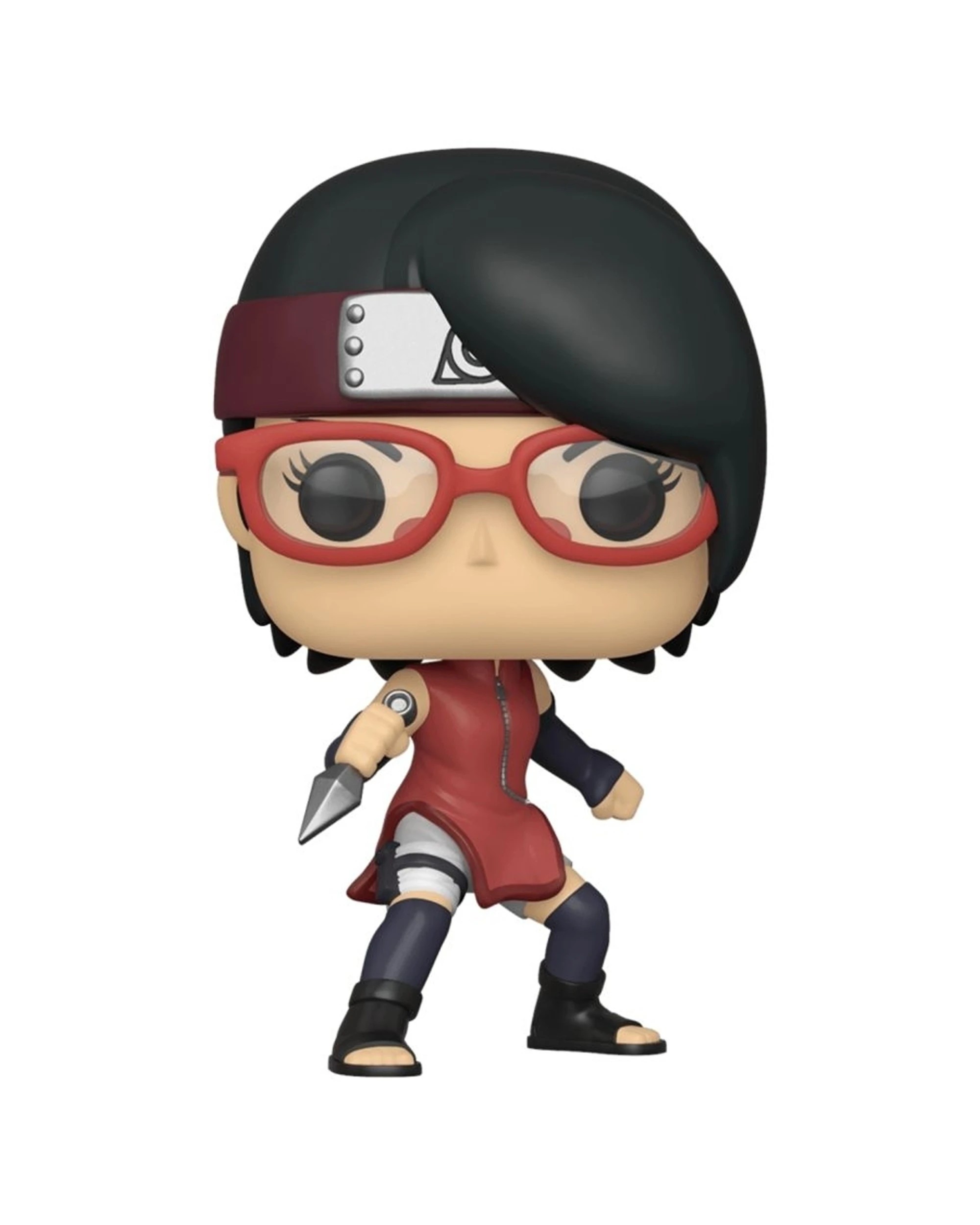 1 Pop Boruto - Sarada Uchiha Vinyl Action Figure Approx 10cm Anime Collectible - Multi, 1 of 3