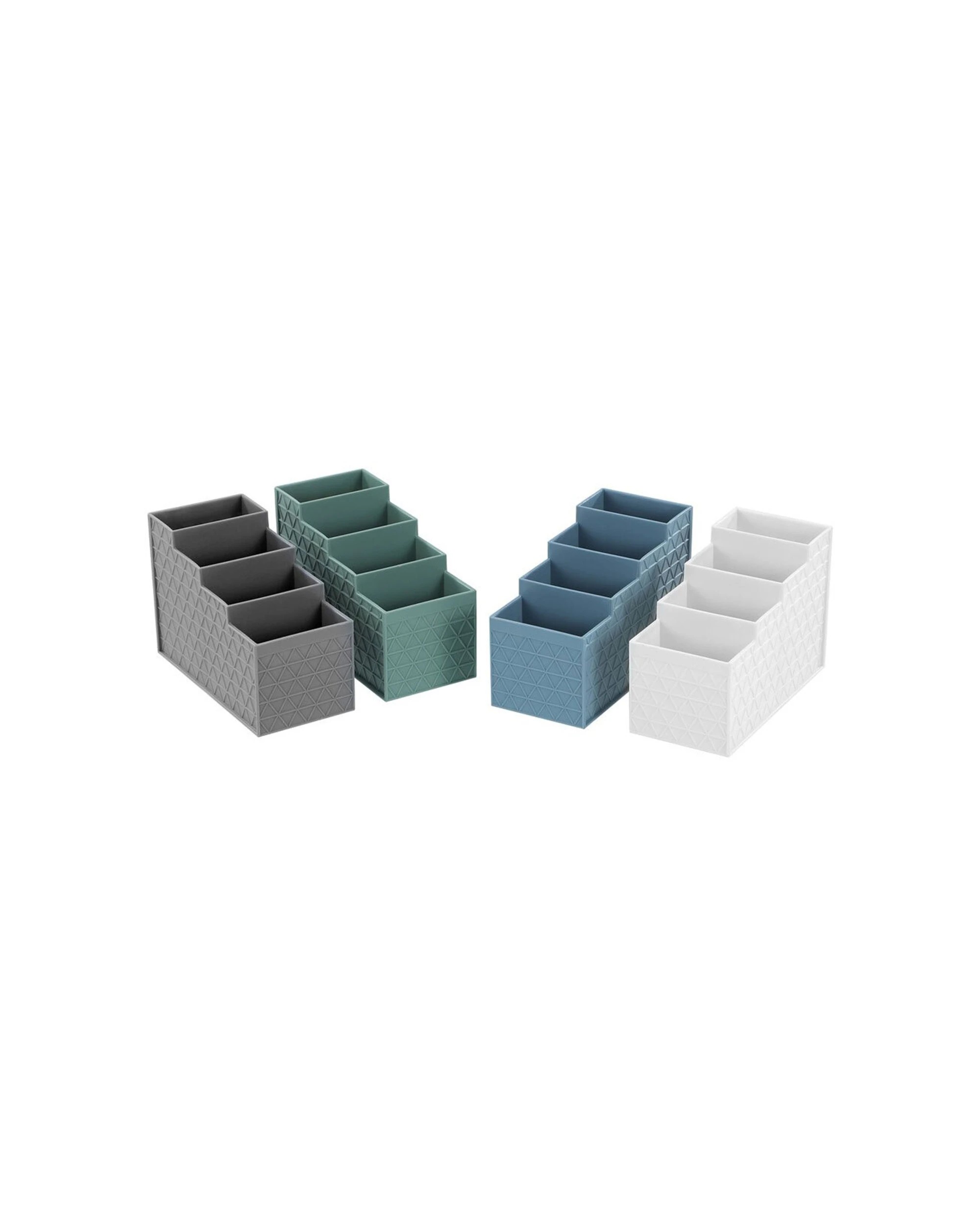 5 Boxsweden 6PK Trinity 4-Compartment Basket Durable 16x11cm - Multi, 5 of 6