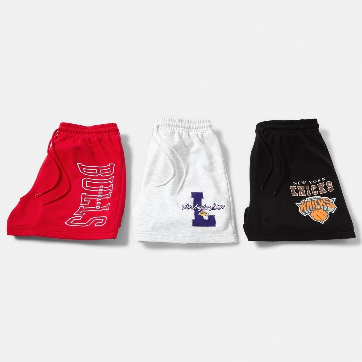 6 Official NBA Adult Lounge Shorts Lkrs 7c3z, 6 of 7