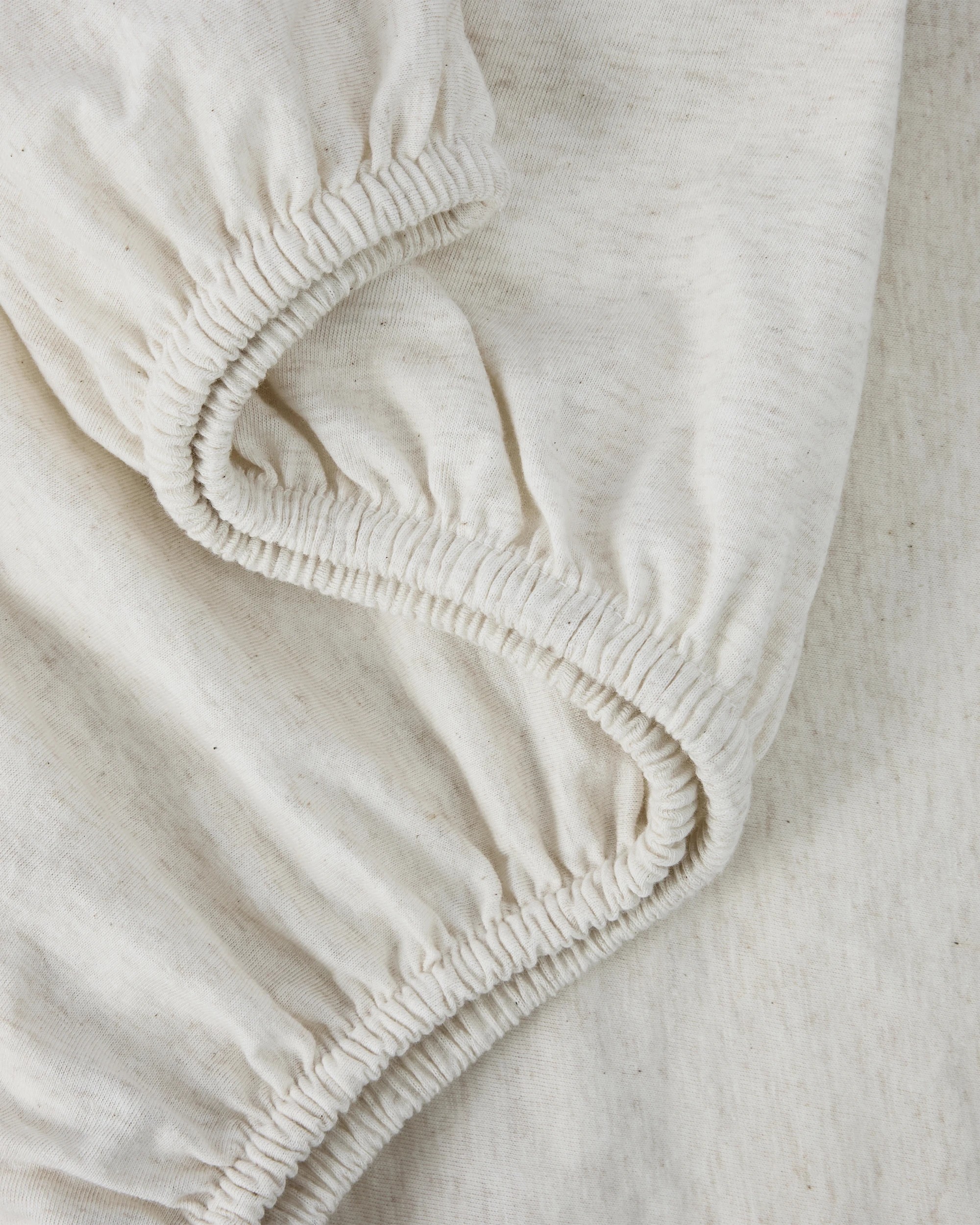 5 2 Pack Jersey Cotton Fitted Cot Sheets - Sand, 5 of 6