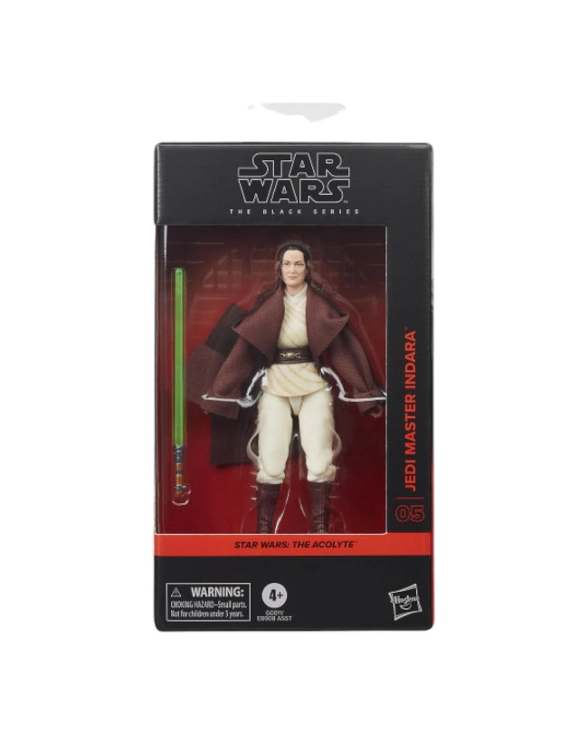 1 Star Wars: The Acolyte Jedi Master Indara Black Series Figure, 1 of 6
