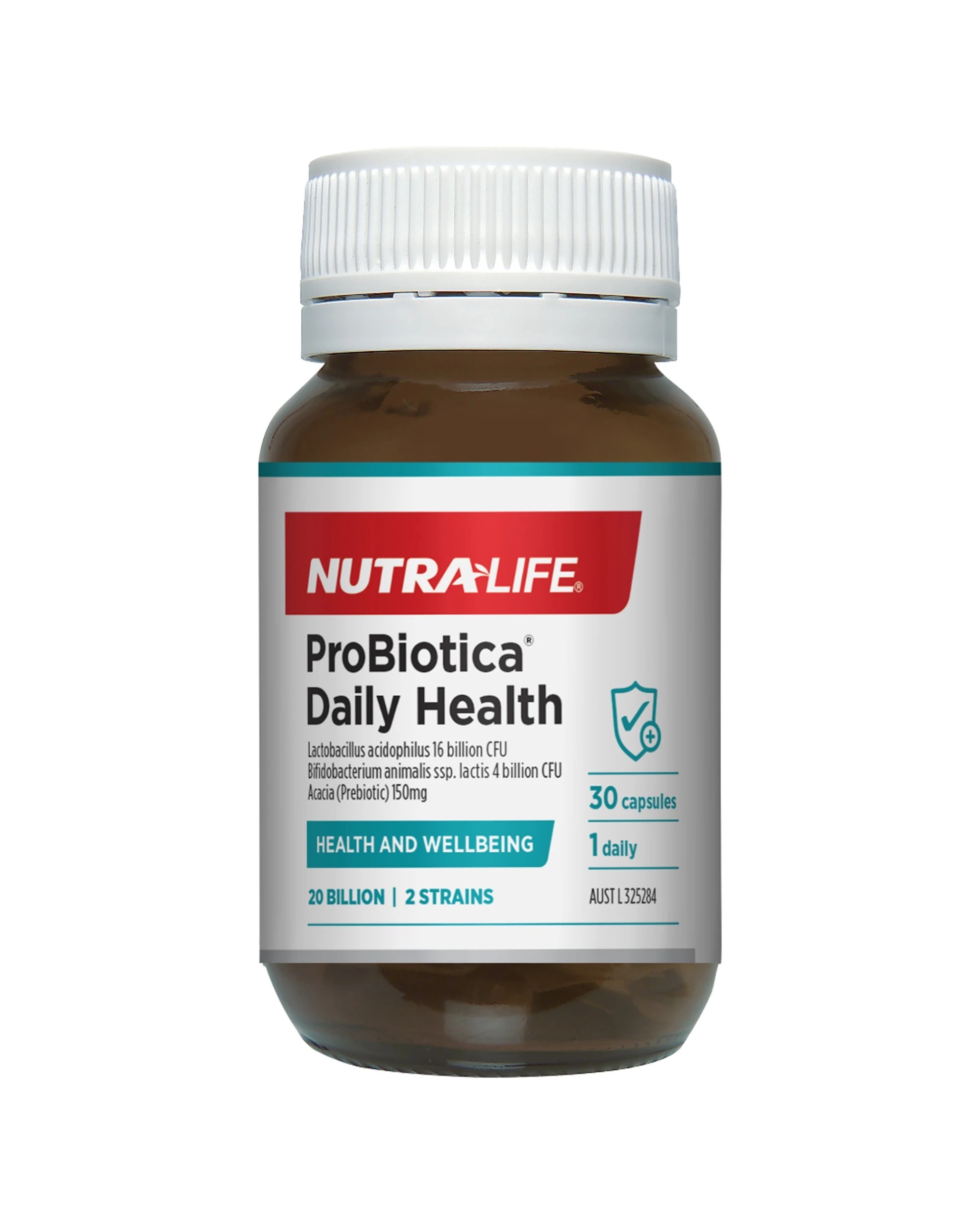 1 Nutra-Life 30pc ProBiotica Daily Health Probiotics Capsules - Brown, 1 of 1