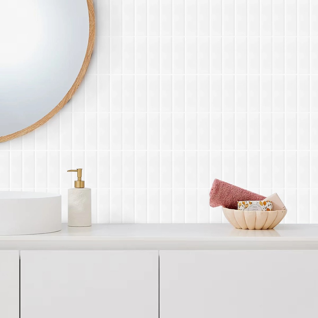 1 5 Pack Self Adhesive 3D Tiles - Slim Subway, 1 of 5