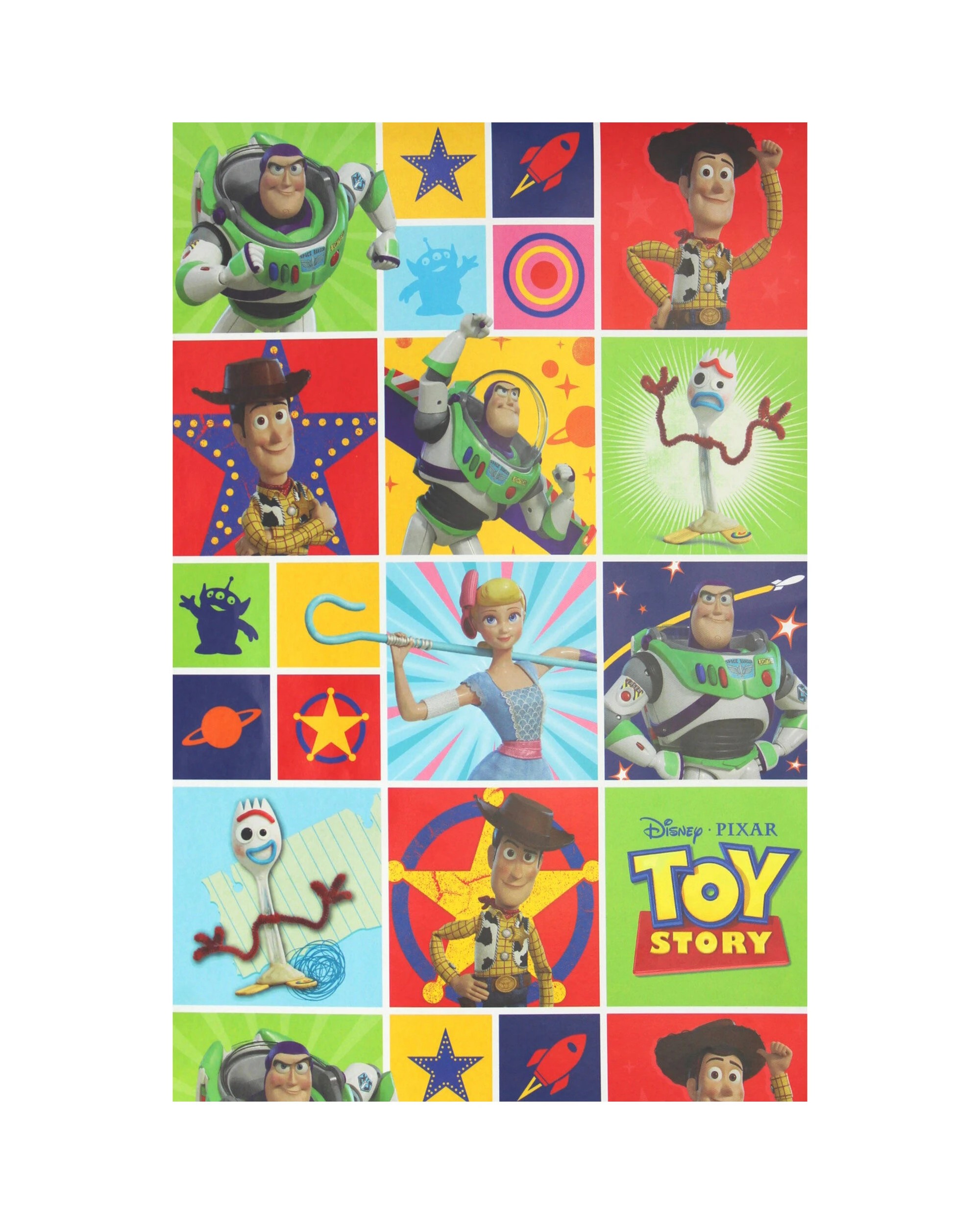 1 Artwrap Toy Story 4 Wrapping Paper 1 Sheet, 1 of 1