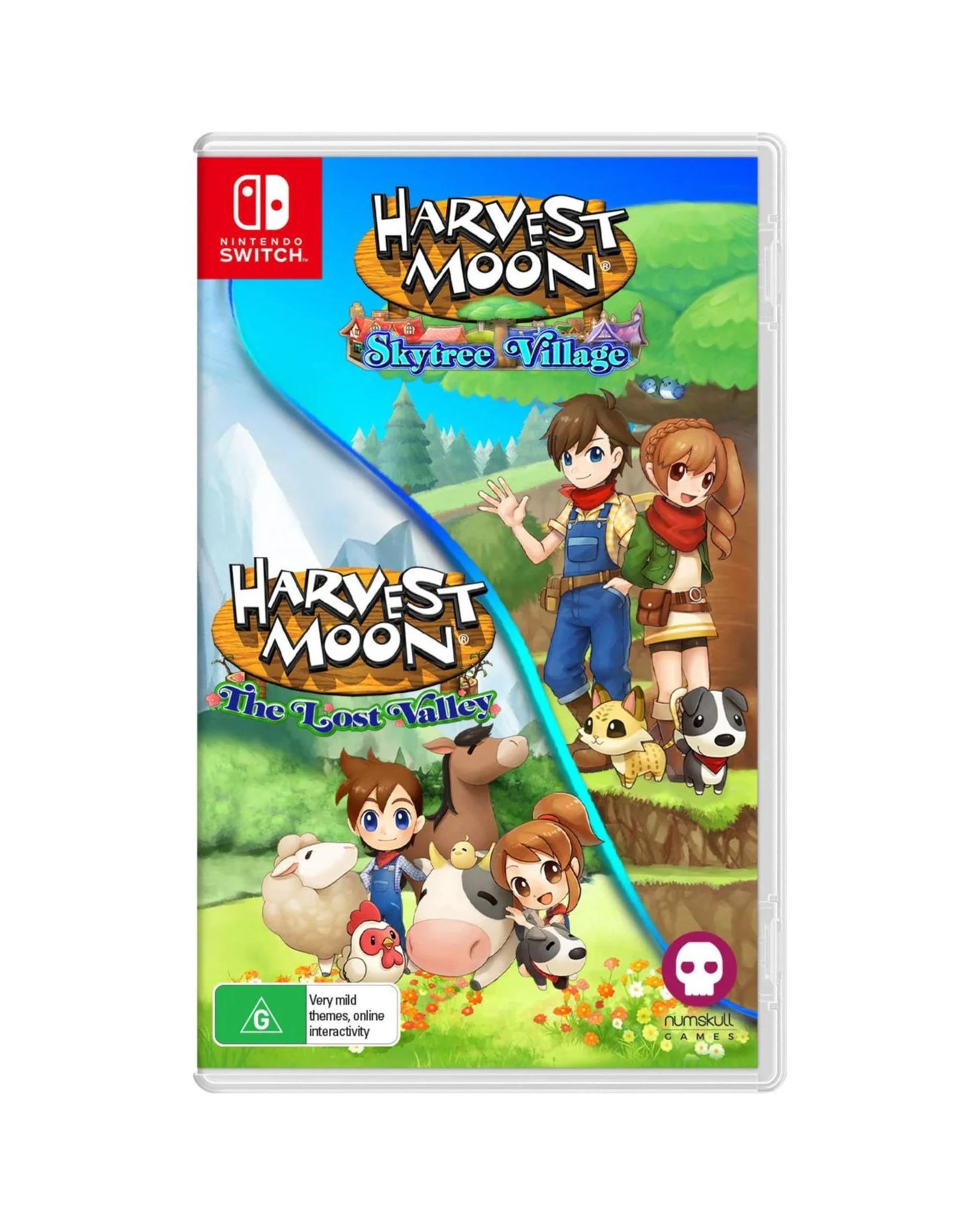 1 Harvest Moon: The Lost Valley and Skytree Village Double Pack - Switch, 1 of 7