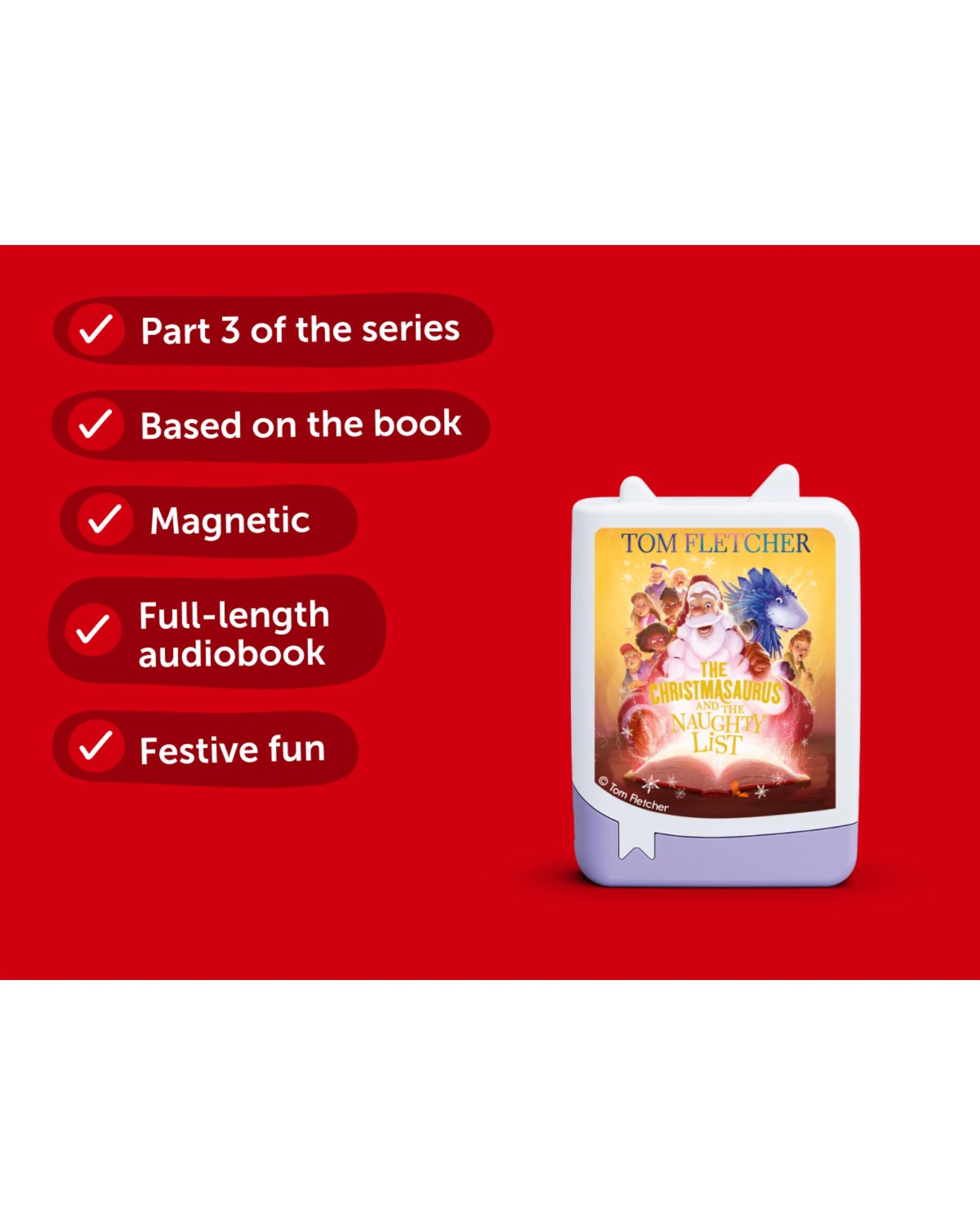 5 Tonies  Tom Fletcher - The Christmasaurus and the Naughty List Book Tonie - Multi, 5 of 6