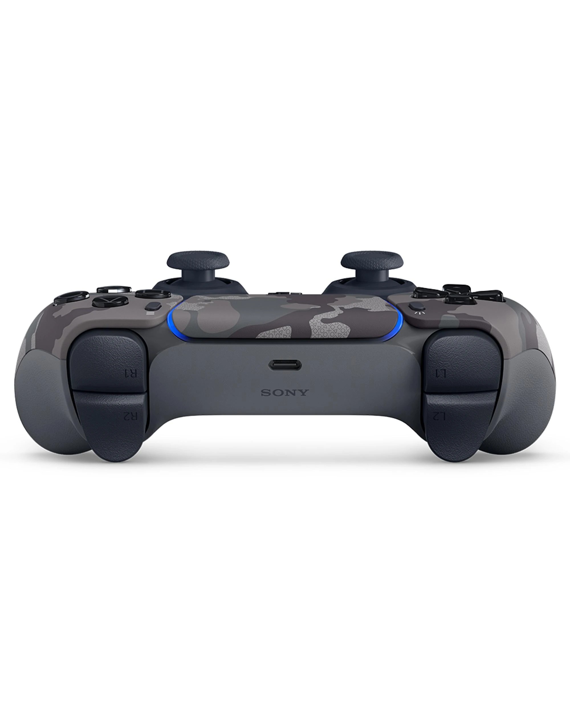 4 PlayStation 5 DualSense Gray Camouflage Wireless Controller - Grey, 4 of 4