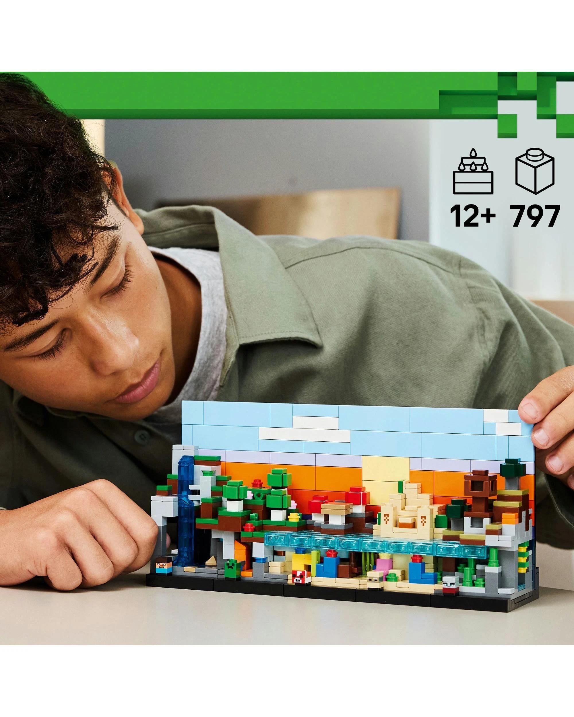 6 LEGO Minecraft: Mini Biomes - 21589, 6 of 10