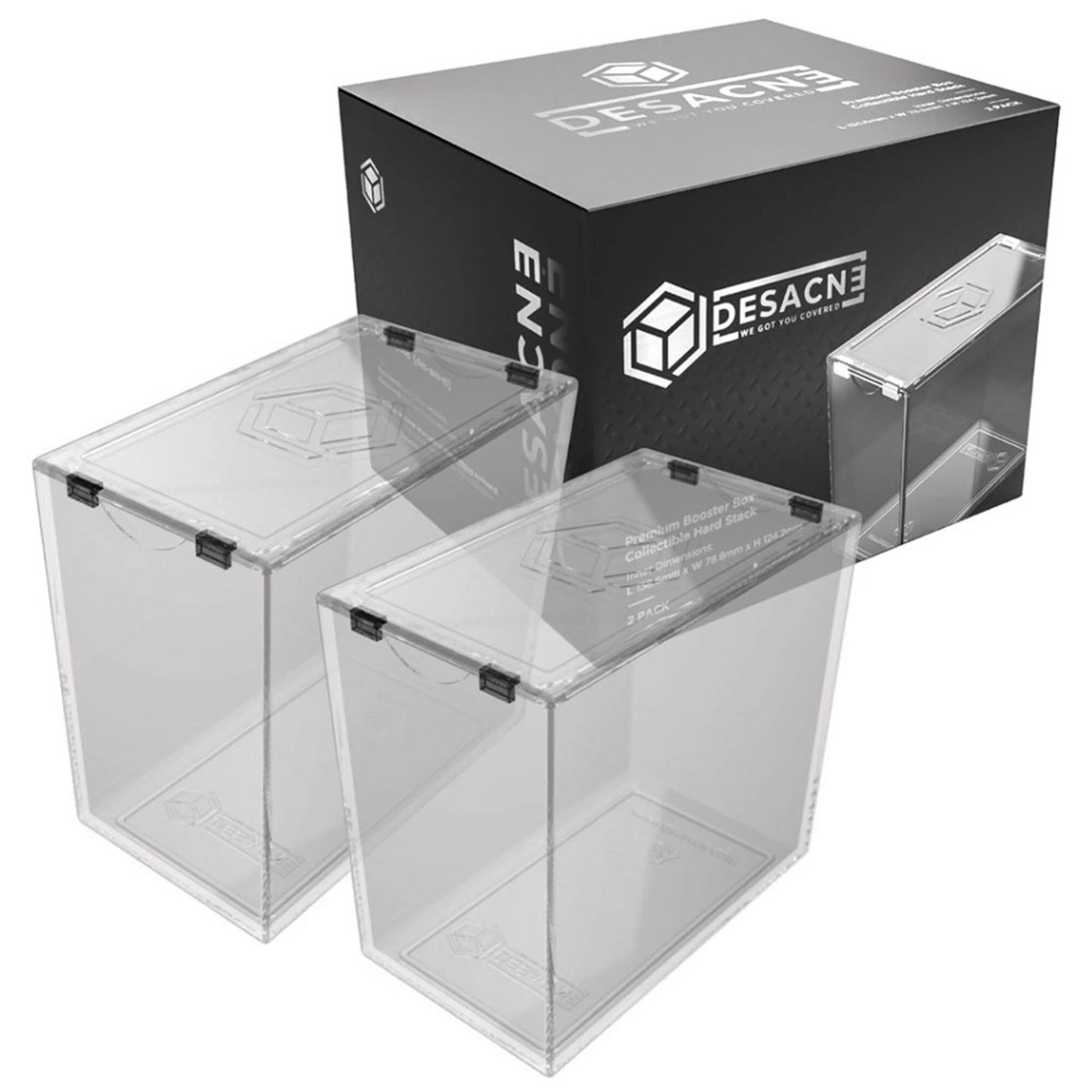 1 Desacne - Premium Booster Box Protector 2-Pack, 1 of 3