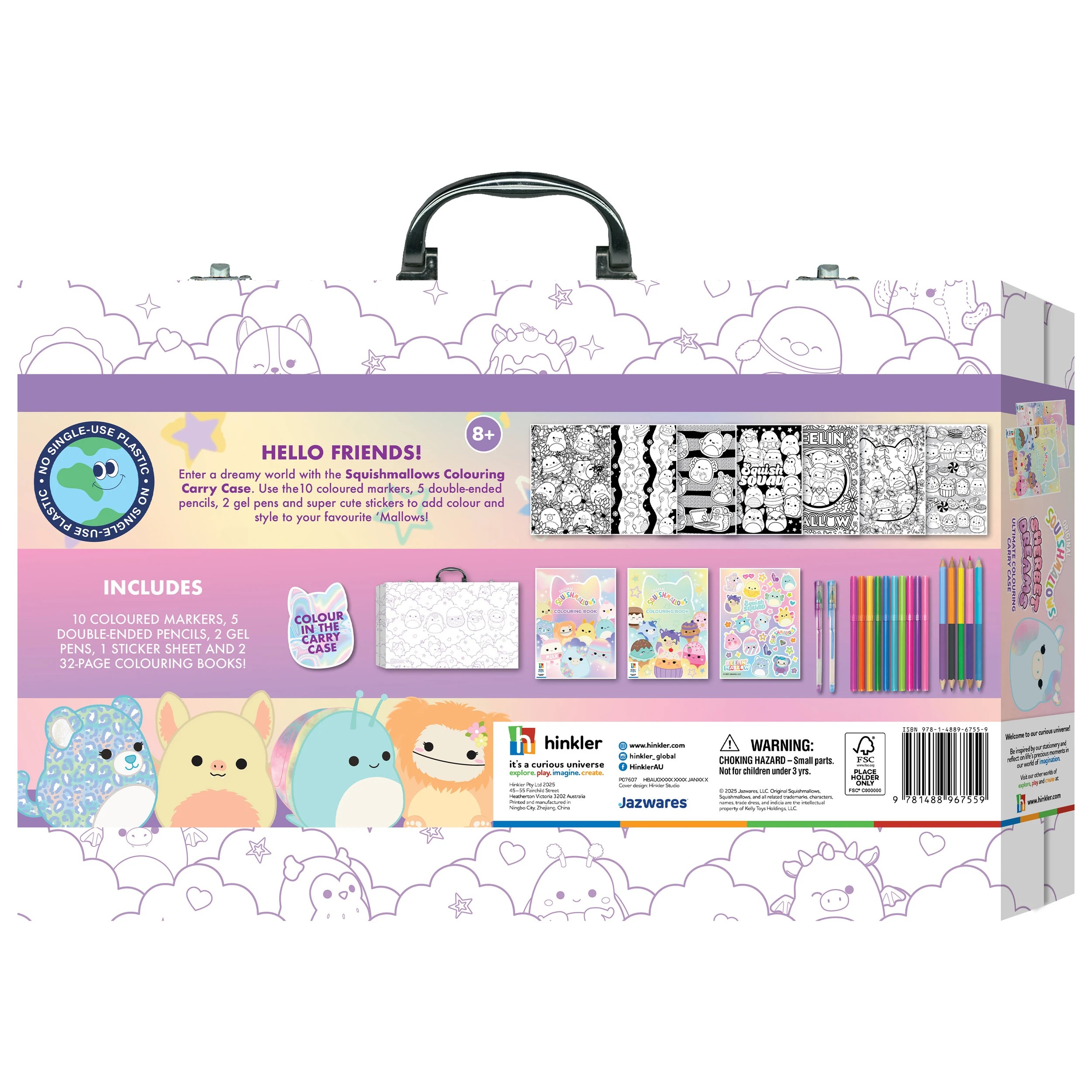 2 Kaleidoscope Original Squishmallows: Sherbet Dreams Colouring Carry Case - Book, 2 of 7