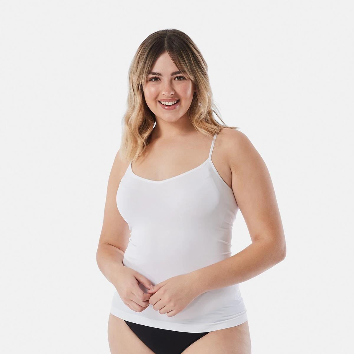 1 Seamfree Cami WHITE, 1 of 5