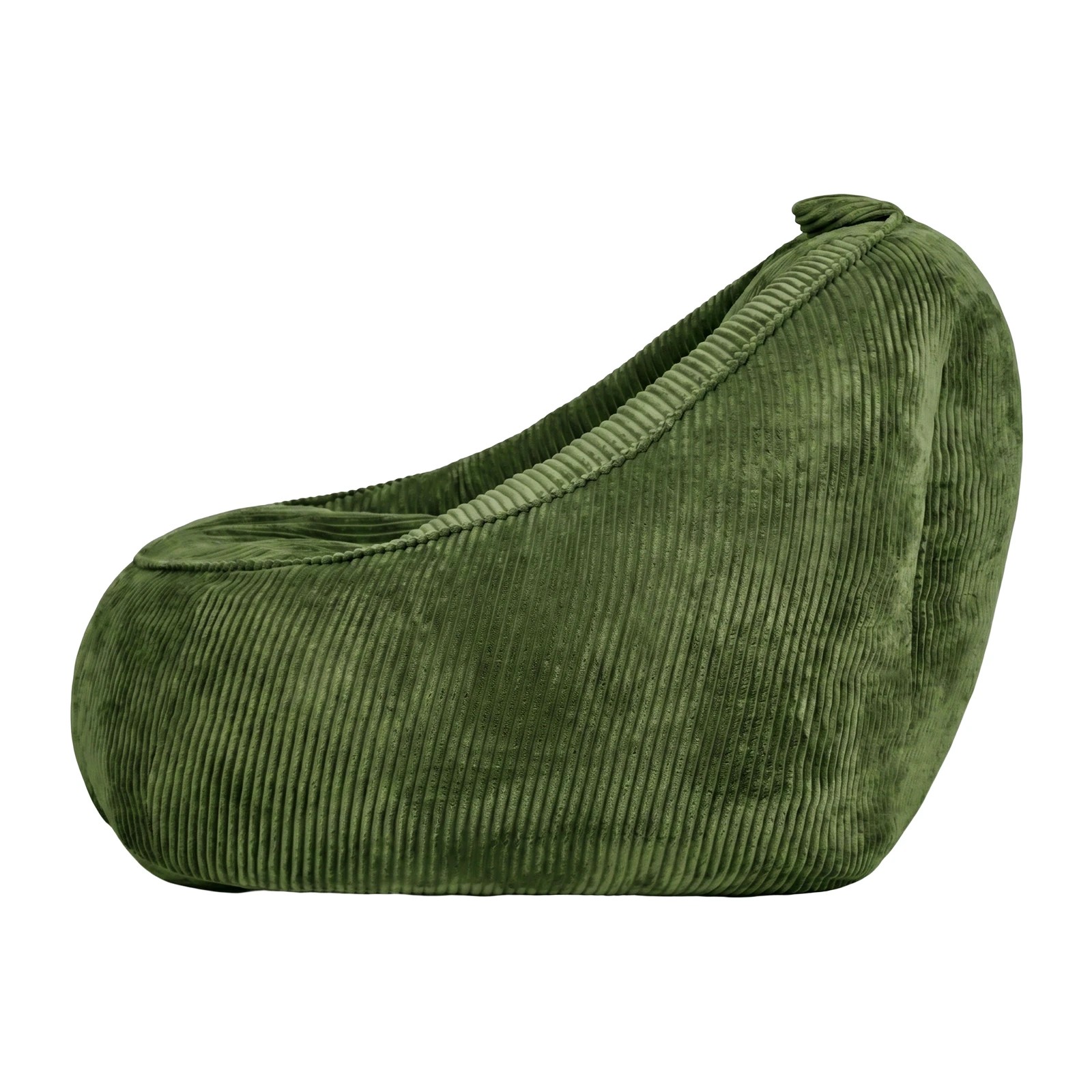 5 Advwin Bean Bag Chair Sofa w/ Handle Adults Teens Corduroy Lazy Floor Sofa - Green, 5 of 7