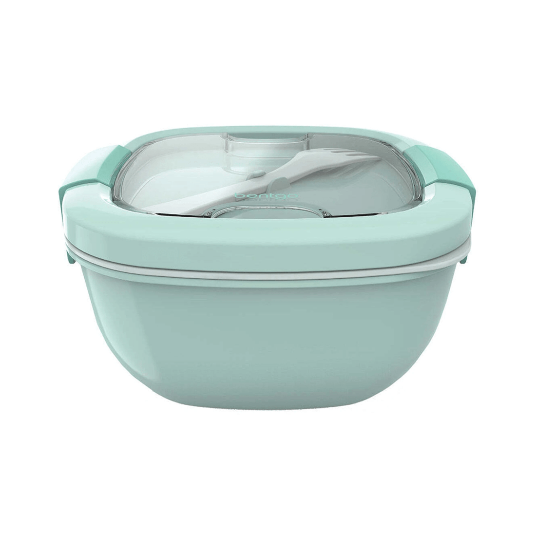 2 Bentgo All-in-one Salad Container 1.59l With Fork Sauce Container Leak-proof
 - Blue, 2 of 3