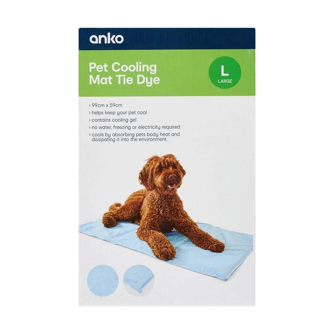 8 Pet Cooling Mat - Large, Tie Dye, 8 of 8