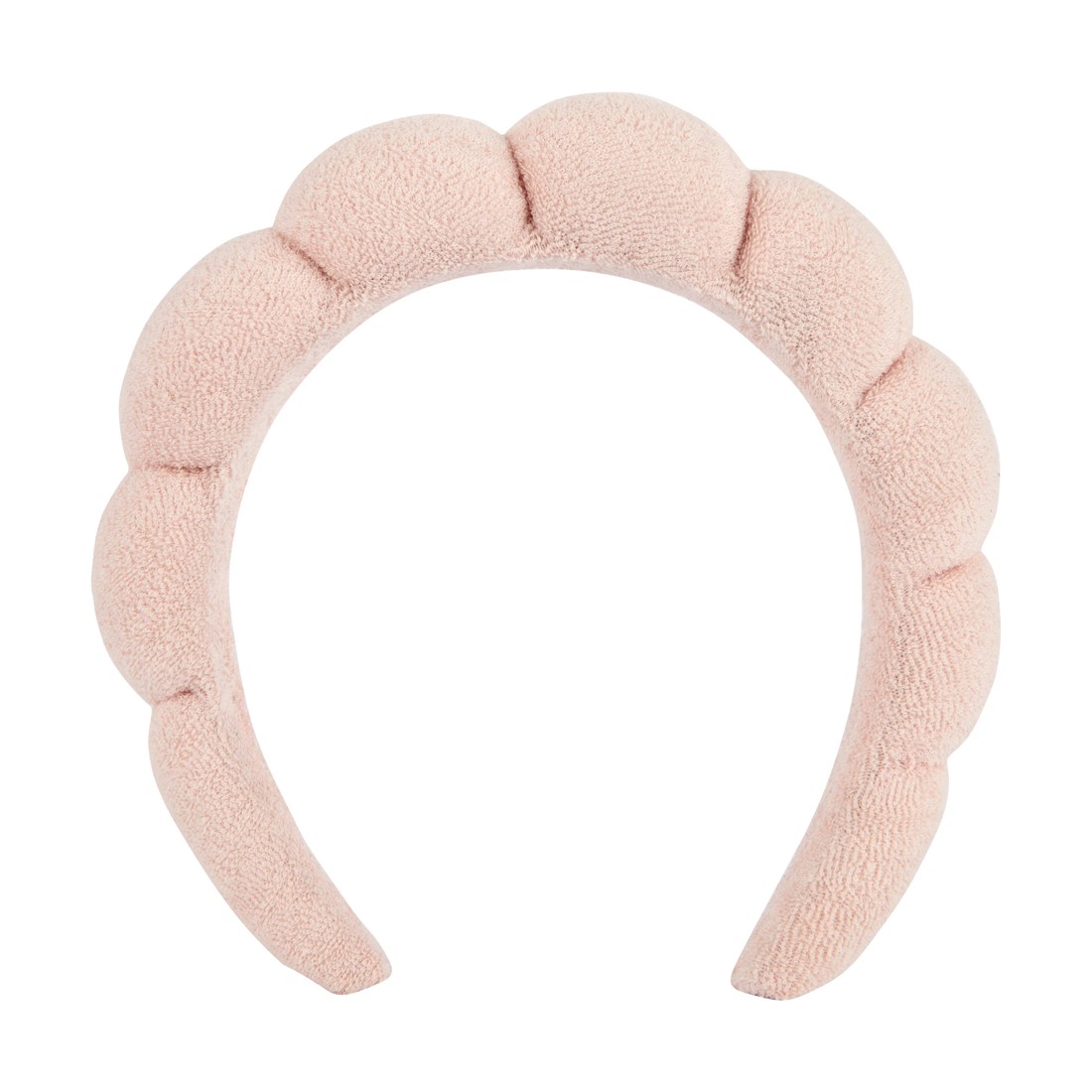 3 OXX Bodycare Scallop-Shaped Beauty Headband - Peach, 3 of 4