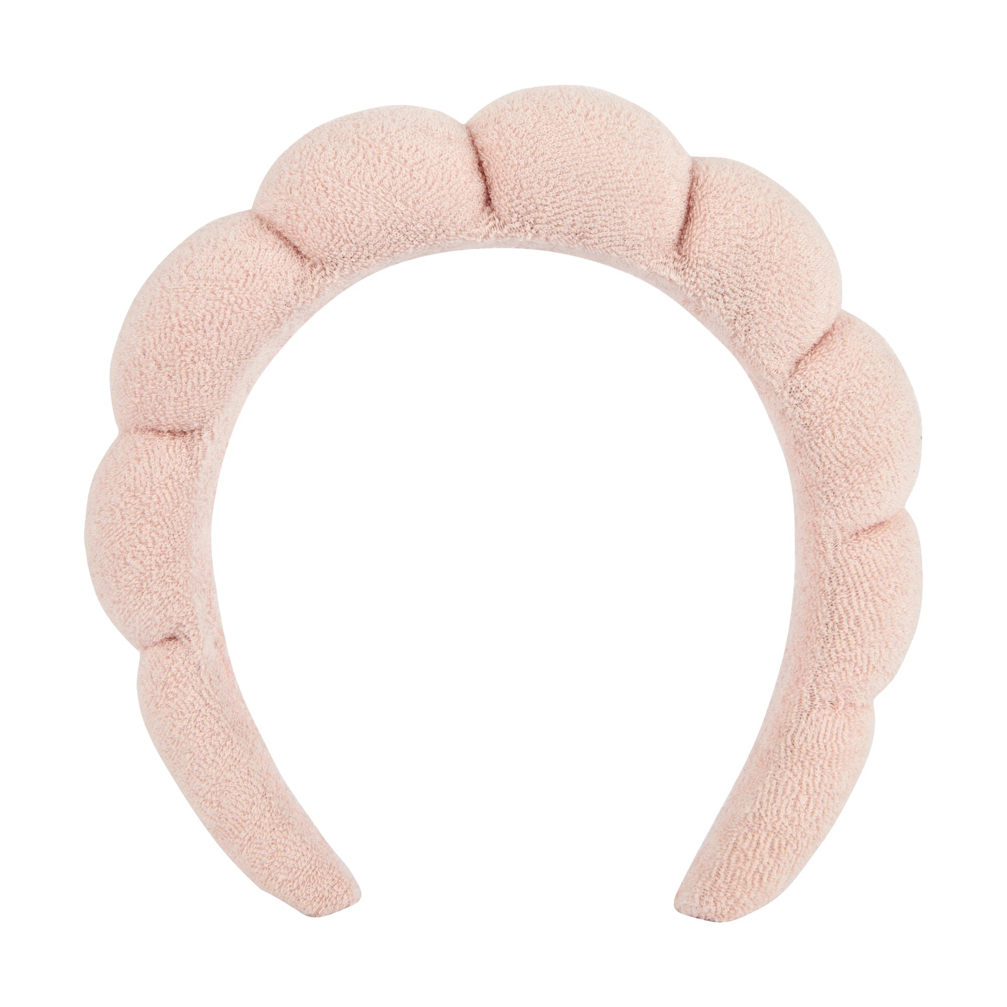 3 OXX Bodycare Scallop-Shaped Beauty Headband - Peach, 3 of 4