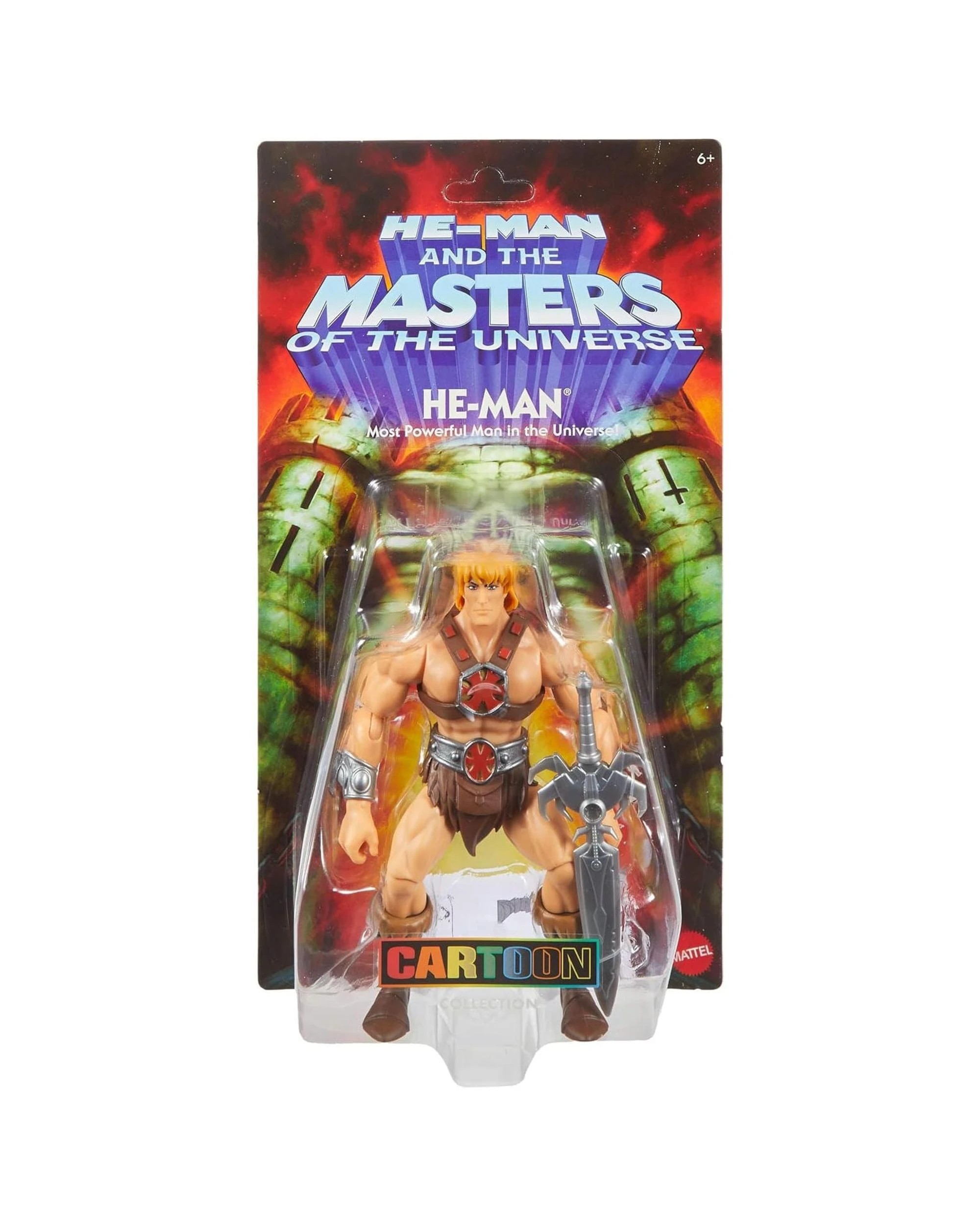 1 He-Man and the Masters of the Universe Origins Cartoon Collection 200X He-Man 5.5 inch Action Figure, 1 of 6