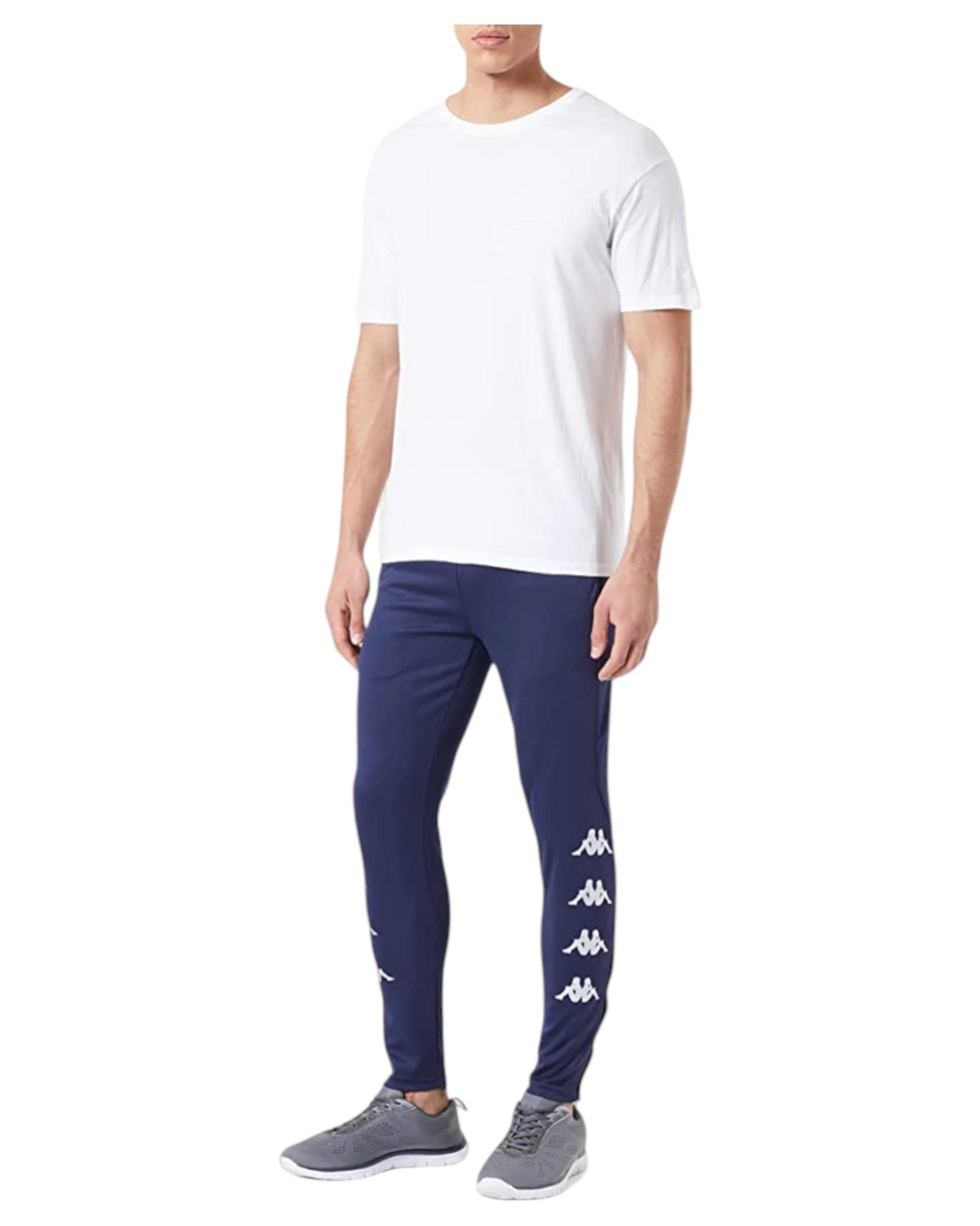 5 Kappa Mens Training Dolcedo Performance Joggers Blue Marine Pants BLUE MARINE, 5 of 5