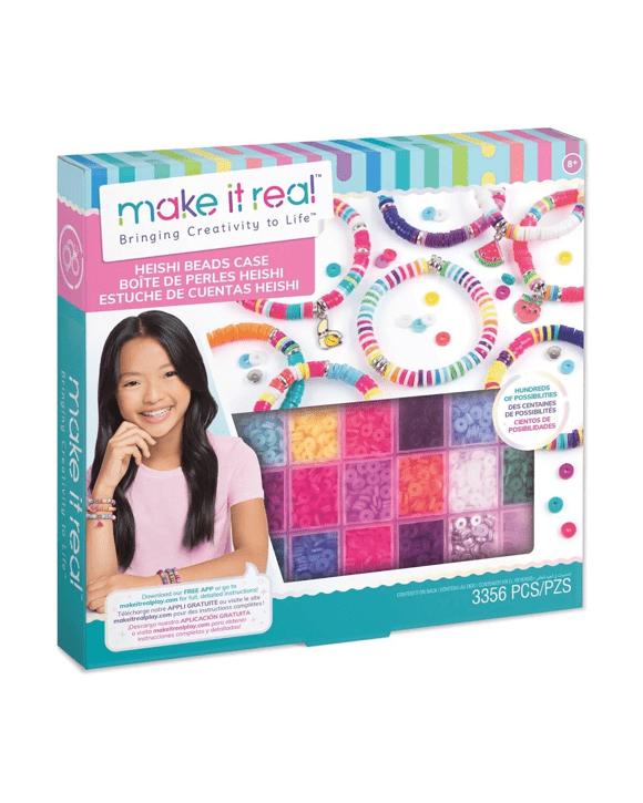 3356 Piece Make It Real Heishi Beads Case