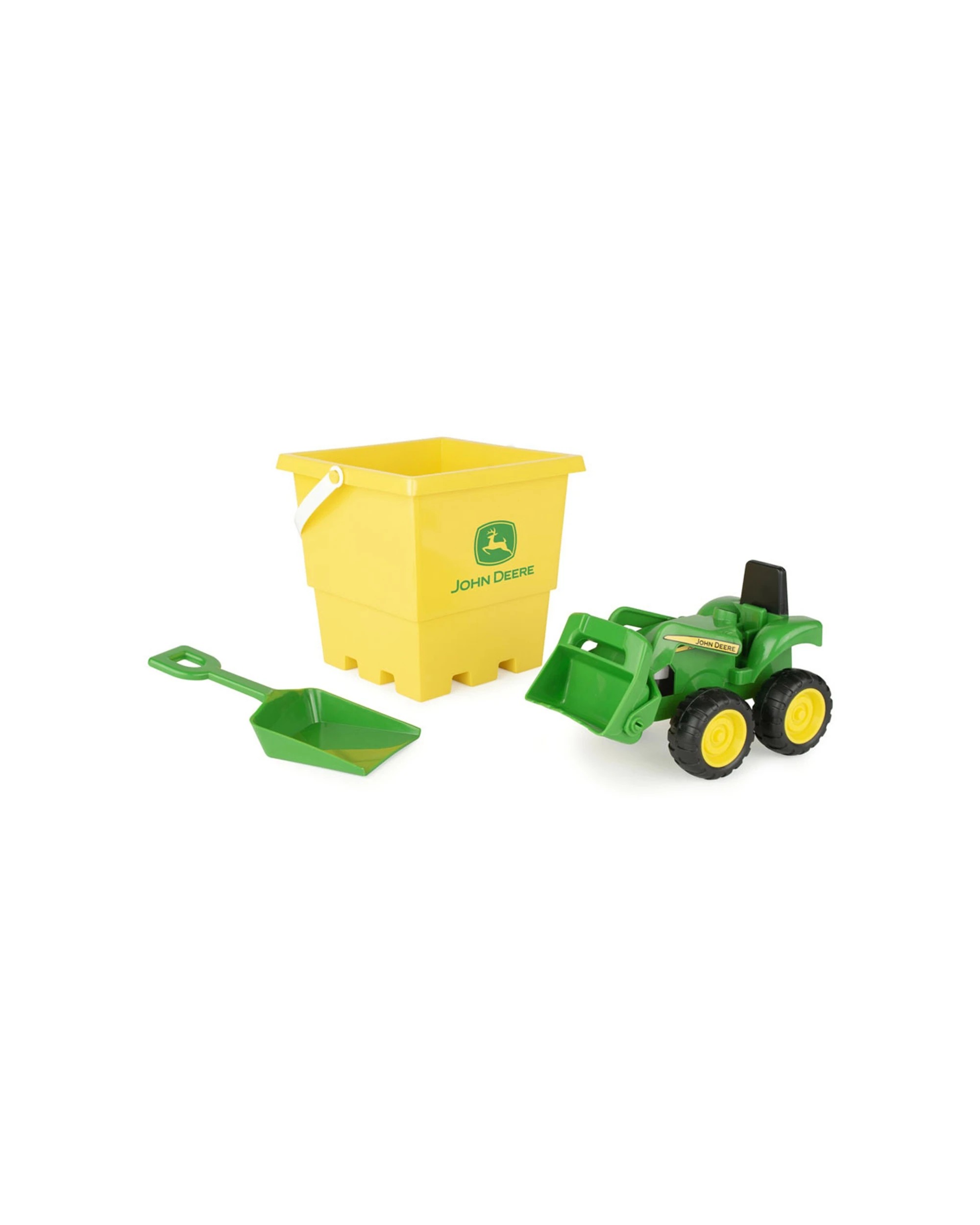 1 John Deere 15cm Sand Pit Bucket Tractor and Shovel Set Kids Toy - Multi, 1 of 3