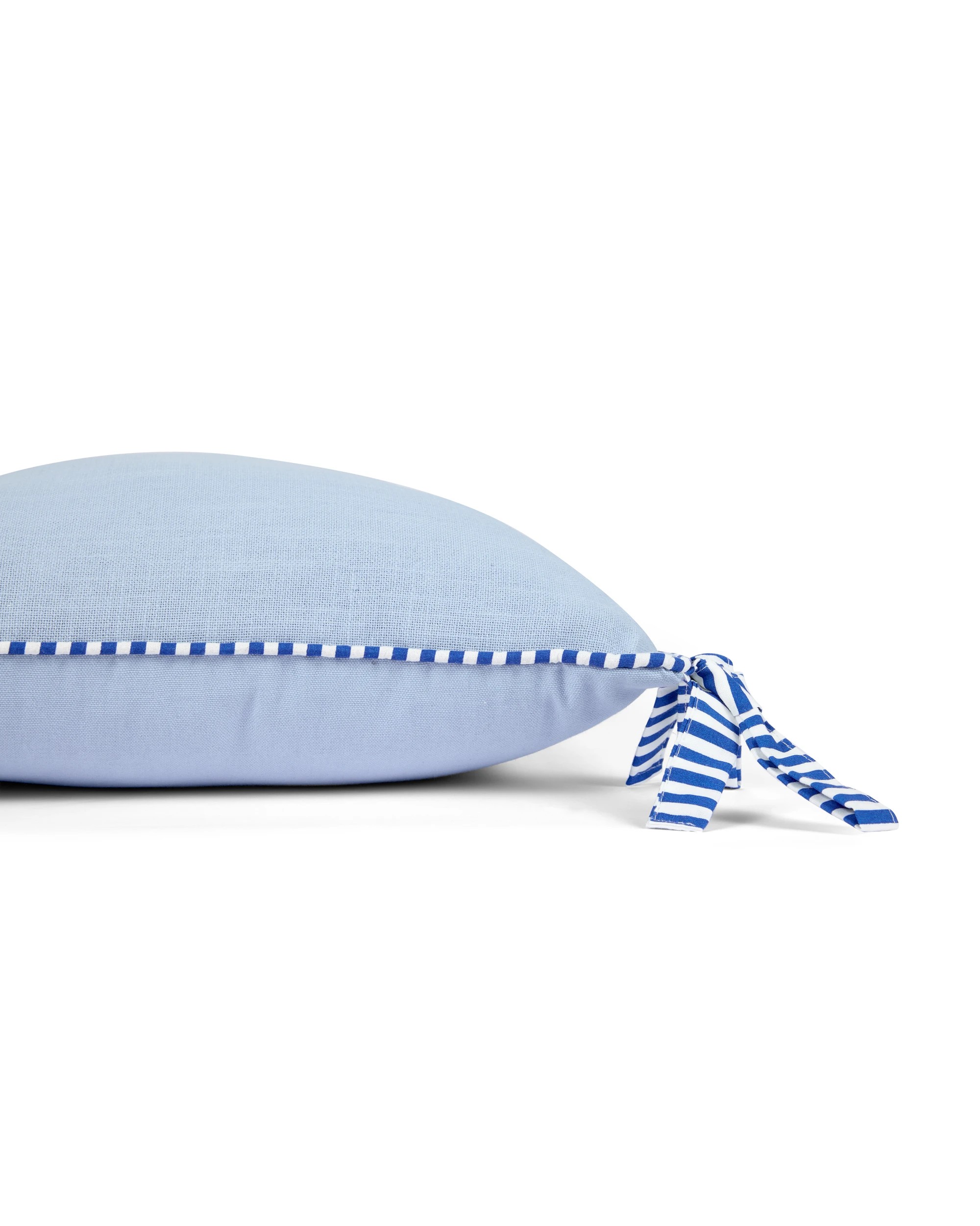 2 43cm Bow Cushion - Blue, 2 of 4