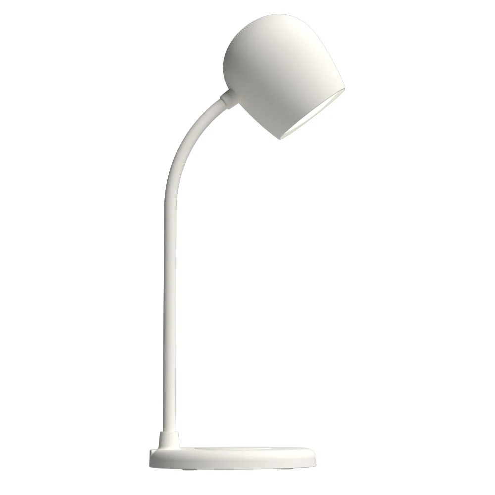 4 Kreafunk Ellie Lamp W/ Qi Charger And Bluetooth Speaker - White - White, 4 of 4