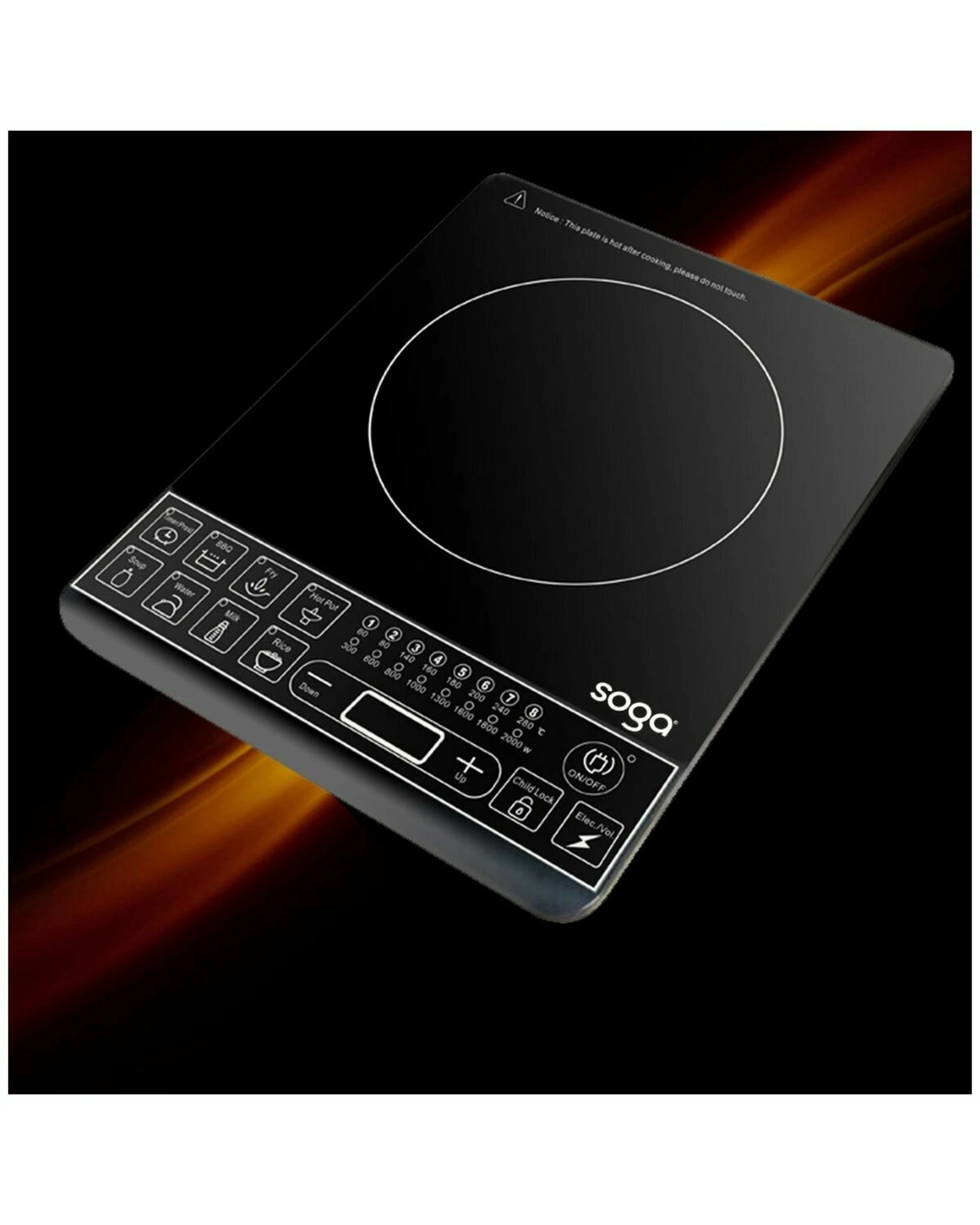 5 SOGA Portable Induction Cooktop, 5 of 5
