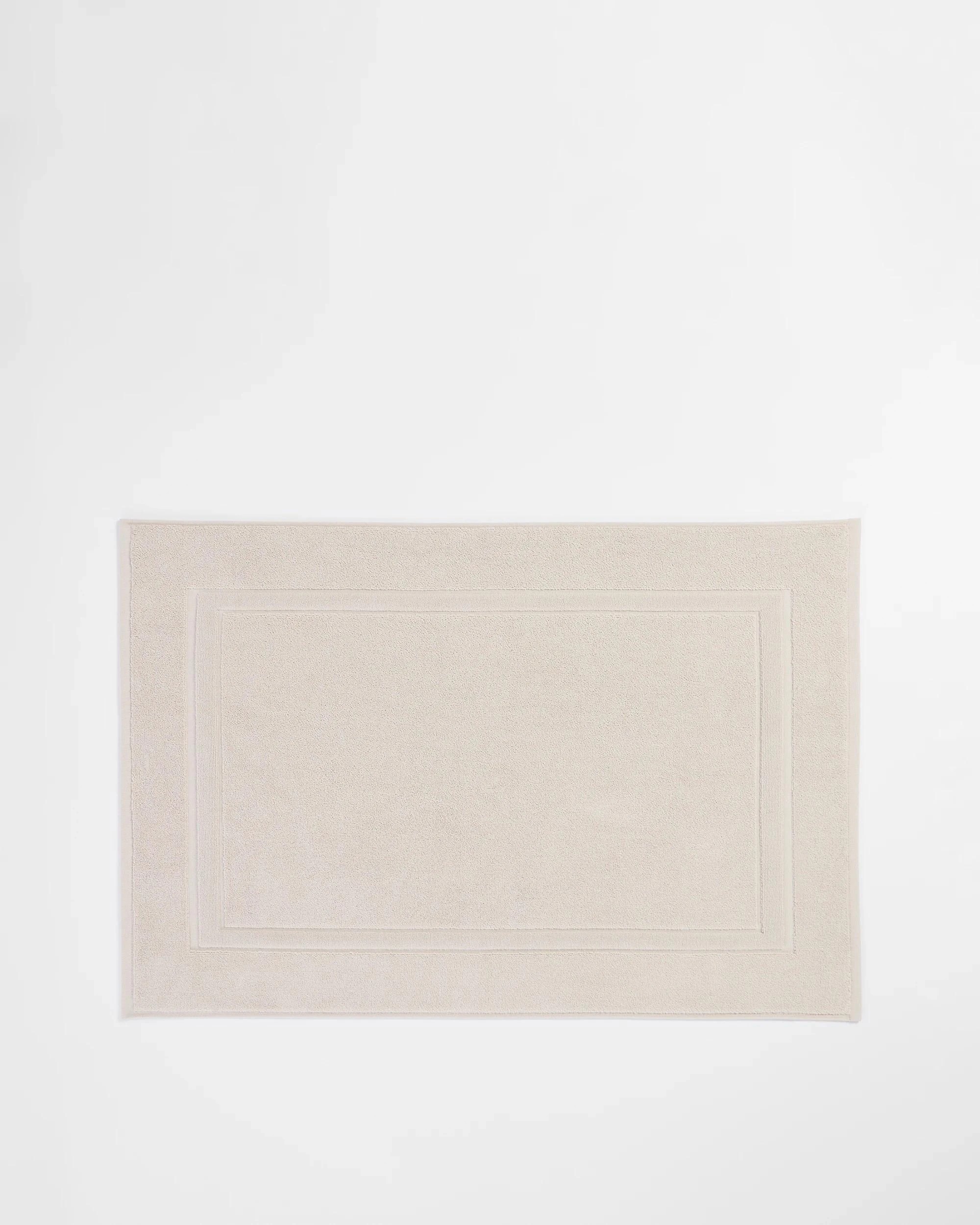 1 Grandeur Australian Cotton Bath Mat - Natural, 1 of 2