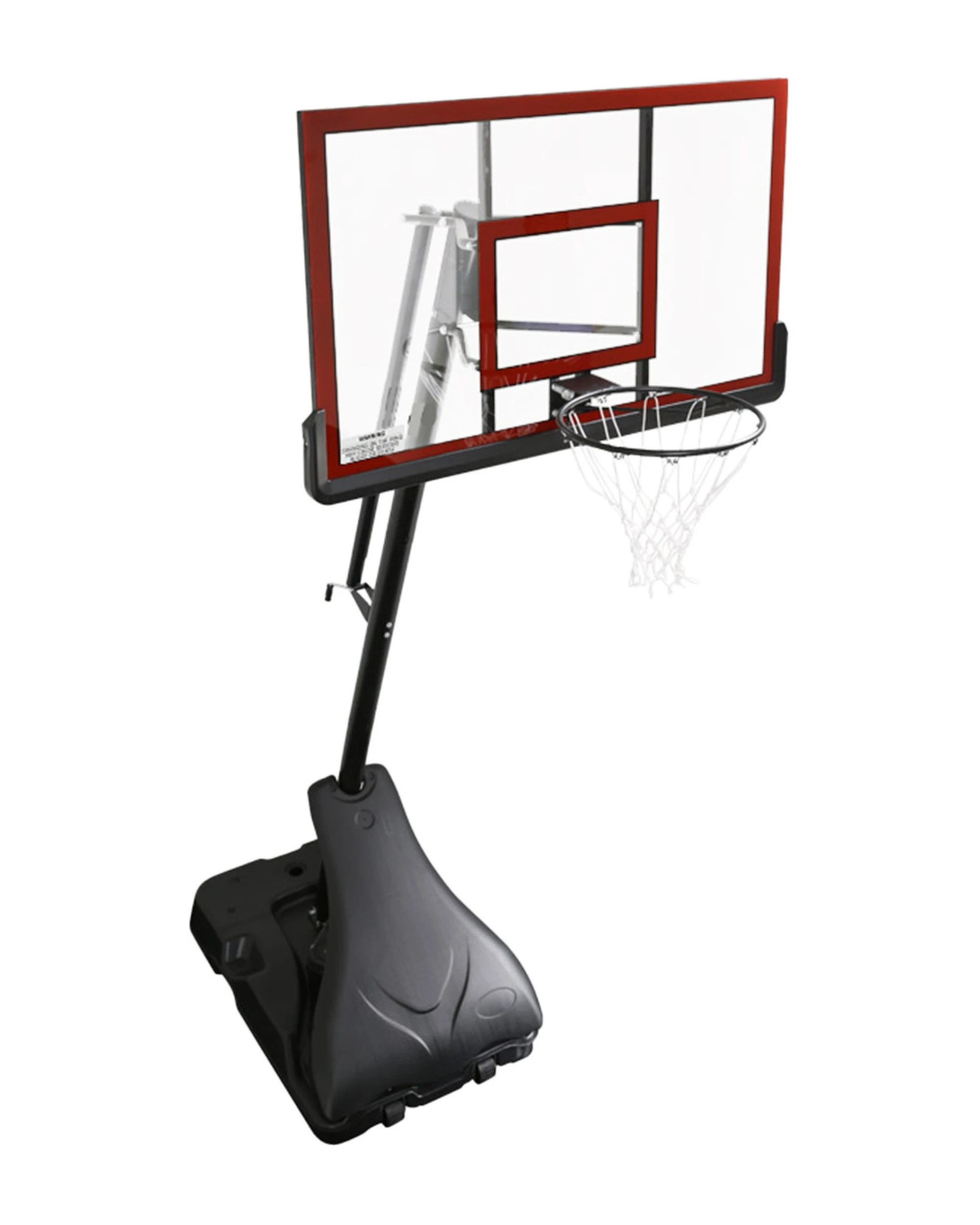 6 Kahuna Portable Basketball Ring Stand Adjustable Height Ball Holder - Black, 6 of 6