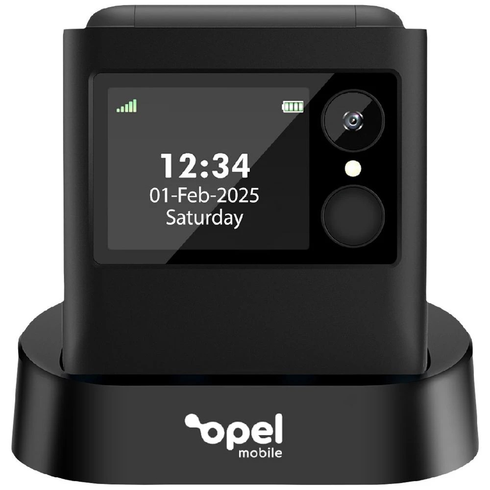 1 Opel Mobile Flip Fold 64/128MB Black, 1 of 10
