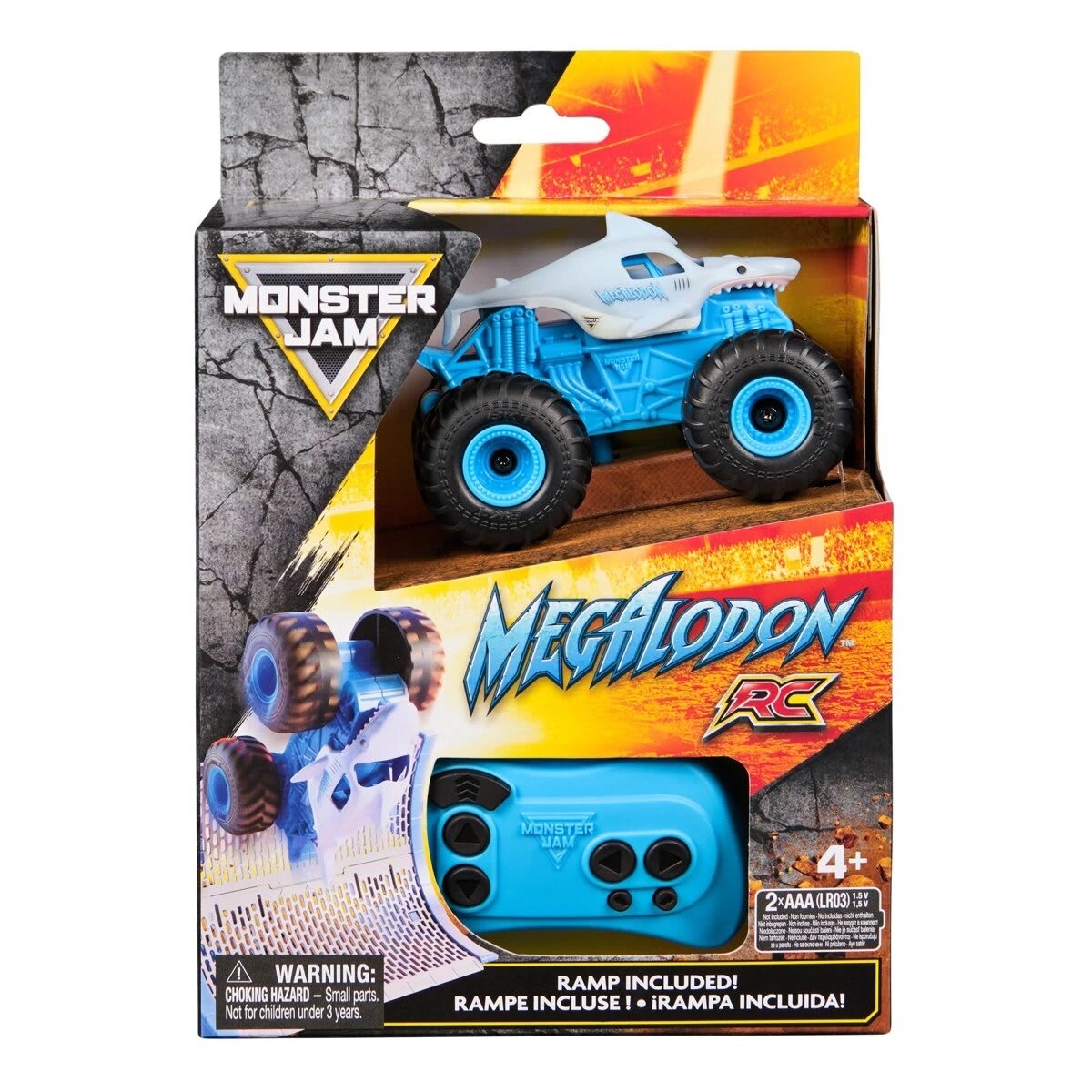 1 Monster Jam RC 1:64 Megalodon, 1 of 8