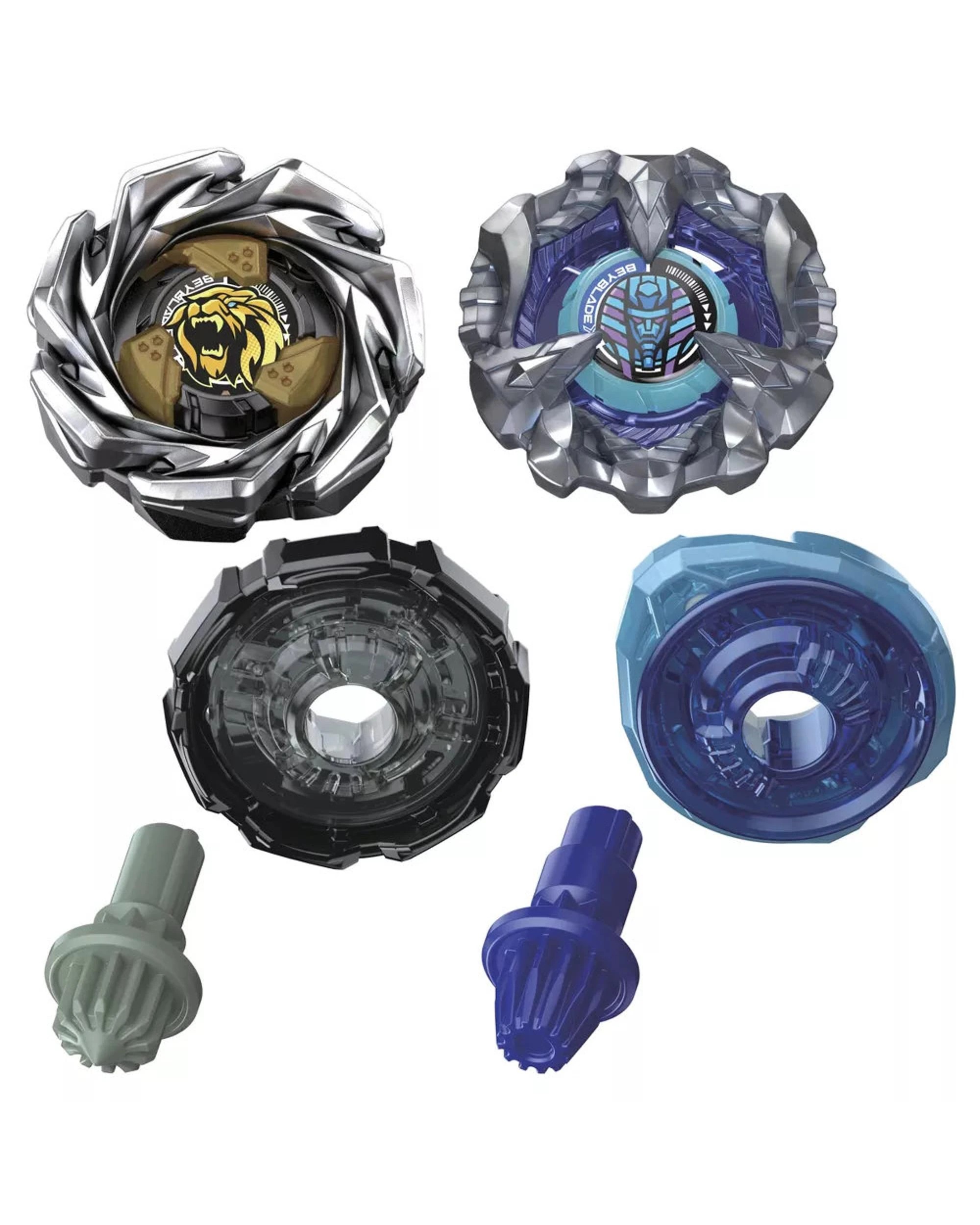 5 Beyblade X Cowl Sphinx 1-80GF and Crest Leon 7-60GN Dual Pack, 5 of 5