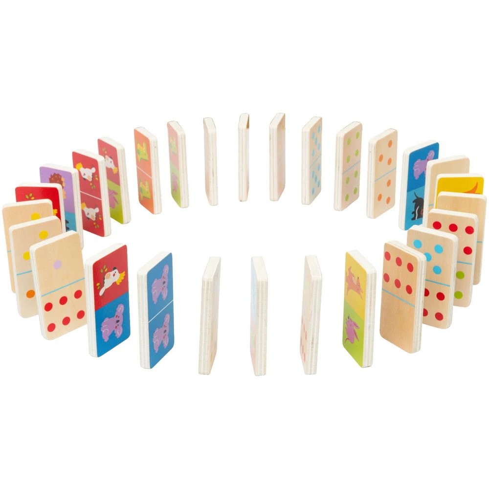 6 Kadink Wooden Dominoes Game, 6 of 9