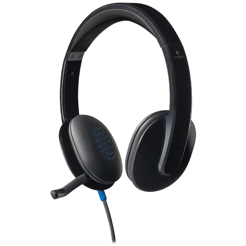 1 Logitech USB Headset Black H540, 1 of 2