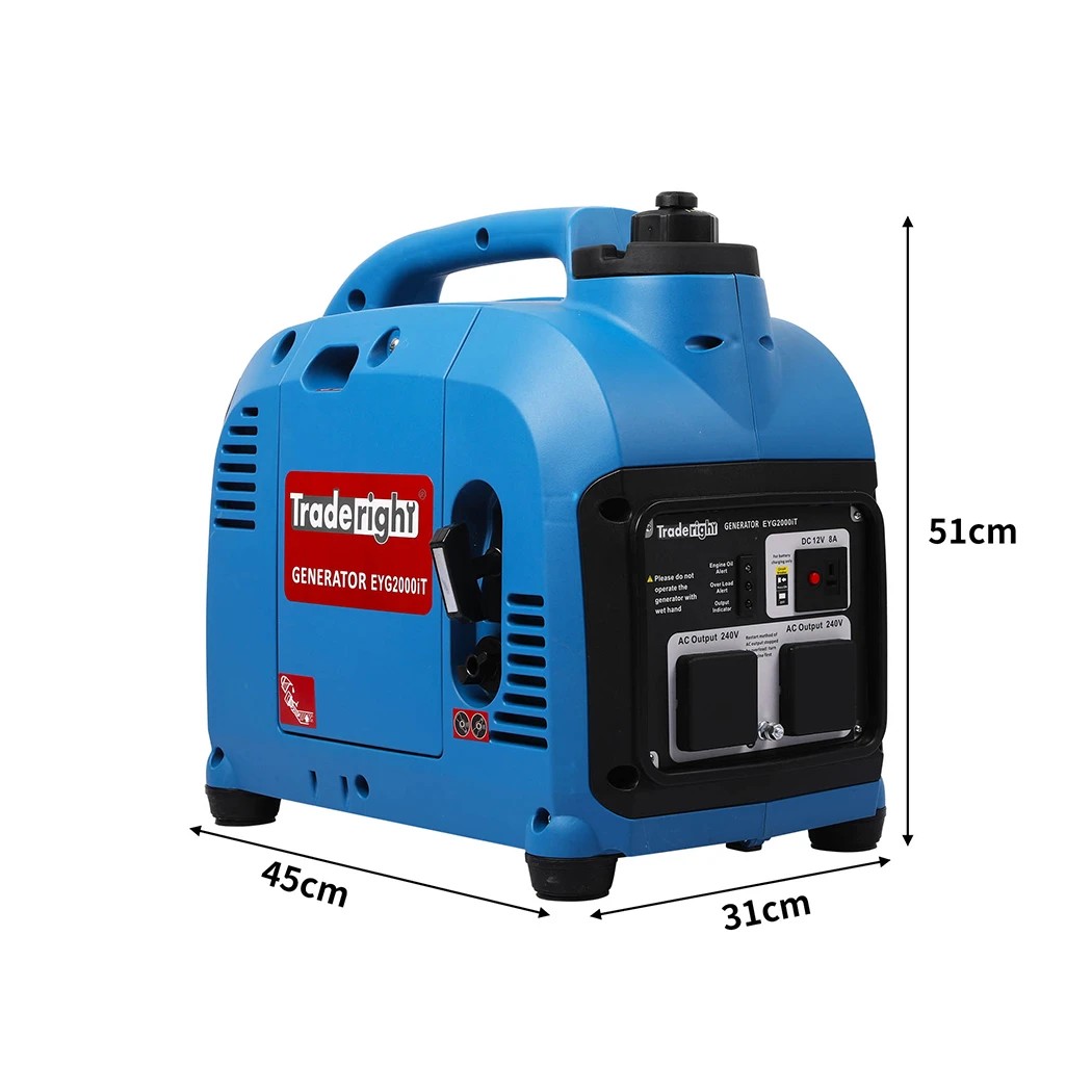 3 Traderight 3.5KW Max 3KW Rated Inverter Generator, 3 of 8