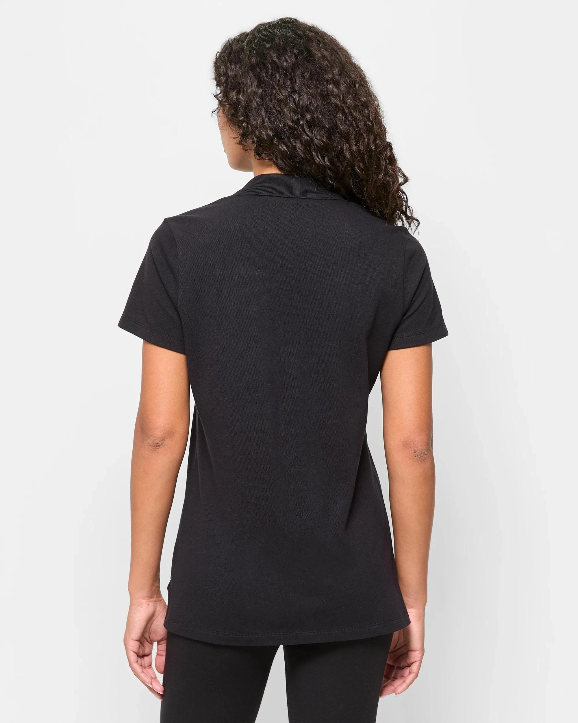 4 Target Active Australian Cotton Polo T-Shirt BLACK, 4 of 5