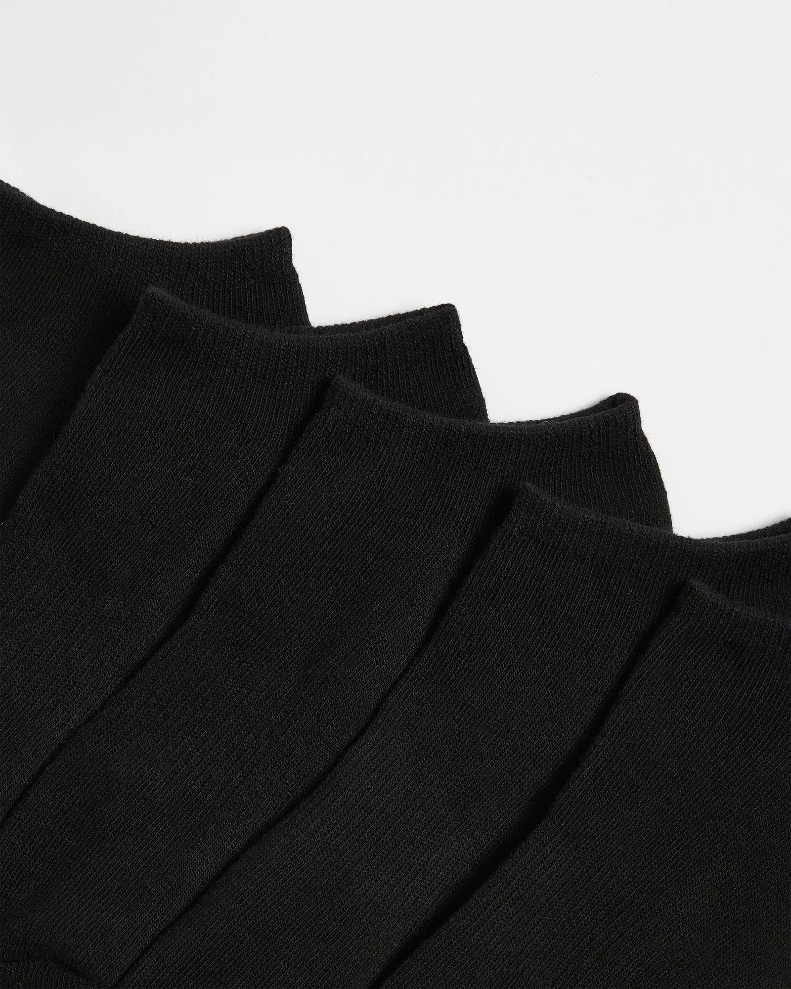 2 Target Active 5 Pack No Show Sports Socks BLACK, 2 of 3