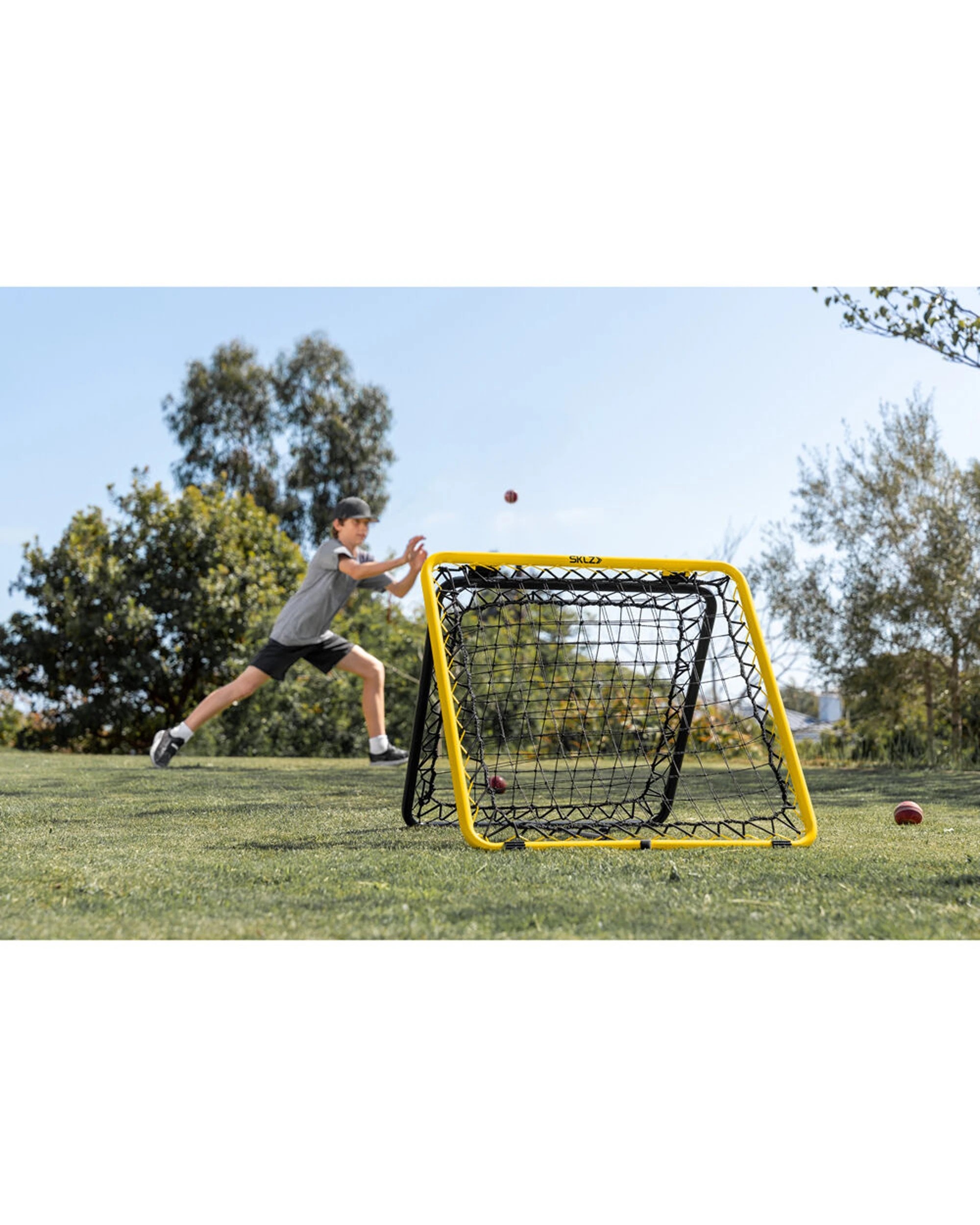 9 Sklz Sport Dual Rebounder for Reflex and Catching Practice 2.5x2.5 - Multi, 9 of 9