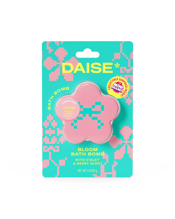 DAISE Bloom Bath Bomb 85g - Violet and Berry Scent