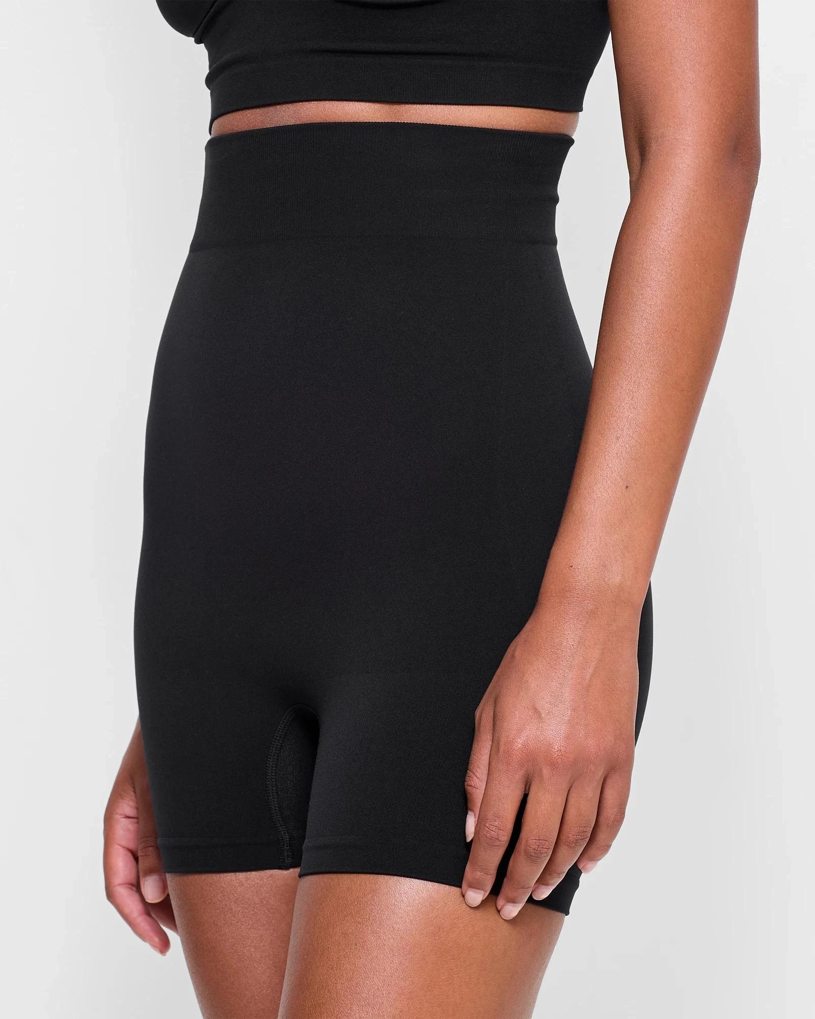 5 Target Woman Seamfree Sculpt High Waisted Shorts BLACK, 5 of 5