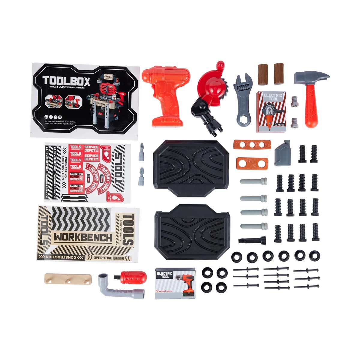 8 78 Piece Tool Bench Toy, 8 of 10