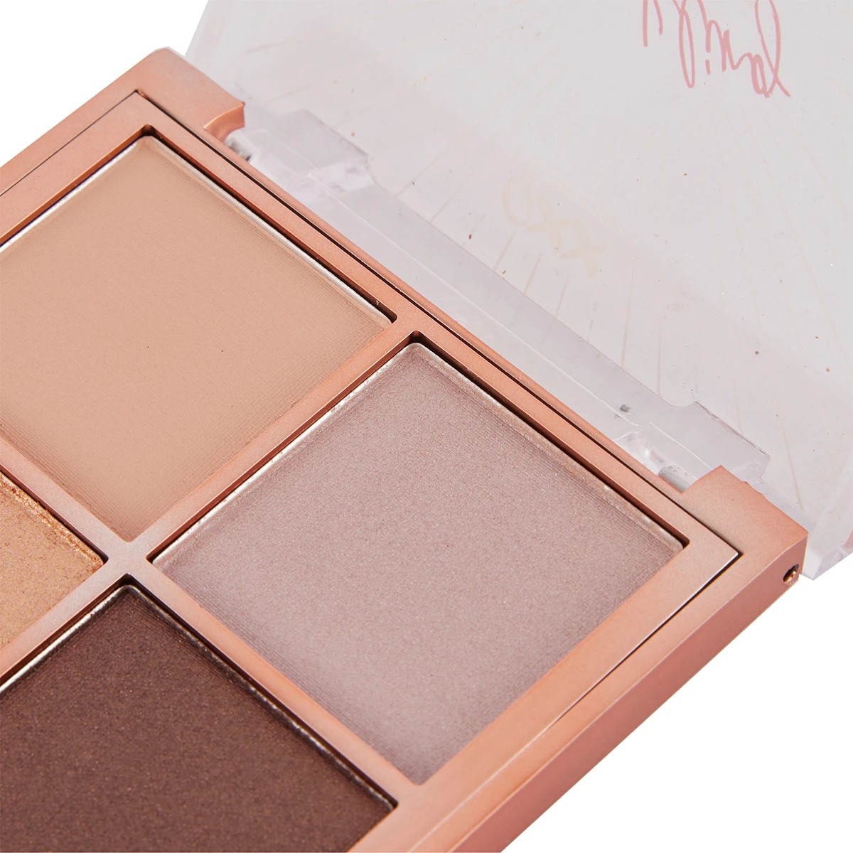 4 OXX Cosmetics Sparkling Rose Eyeshadow Quad Set - Sunset Goddess, 4 of 7