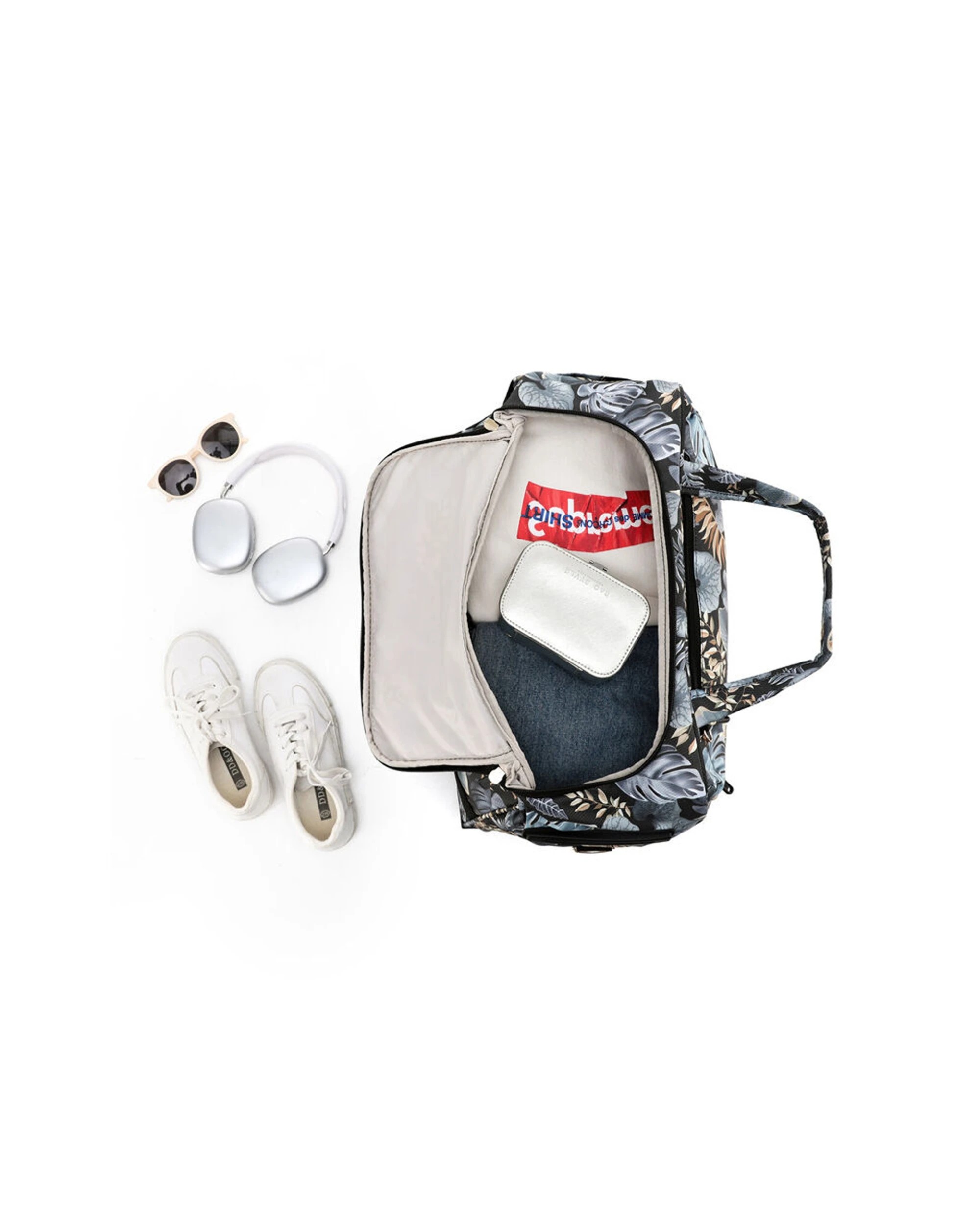 3 Tosca So-Lite 45L Cabin Travel Trolley Bag With Wheels - Pattern, 3 of 3