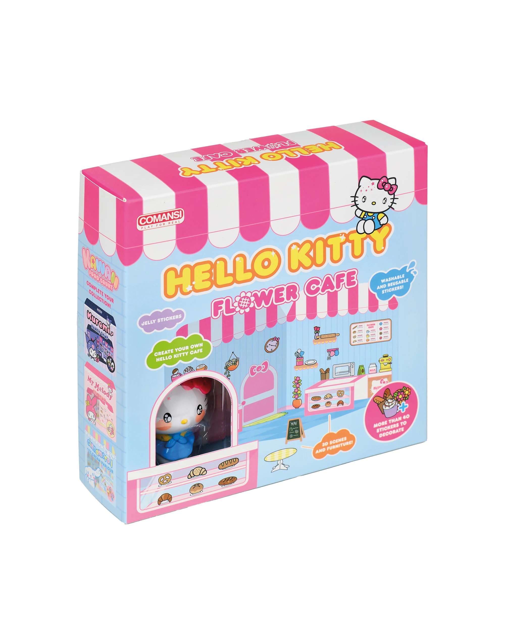 2 Hello Kitty & Friends - Sticker House Hello Kitty Flower Caf?, Playset, 5 years+, 2 of 3