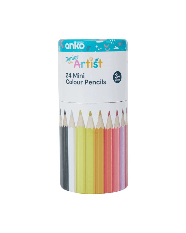 24 Pack Junior Artist Mini Colour Pen
