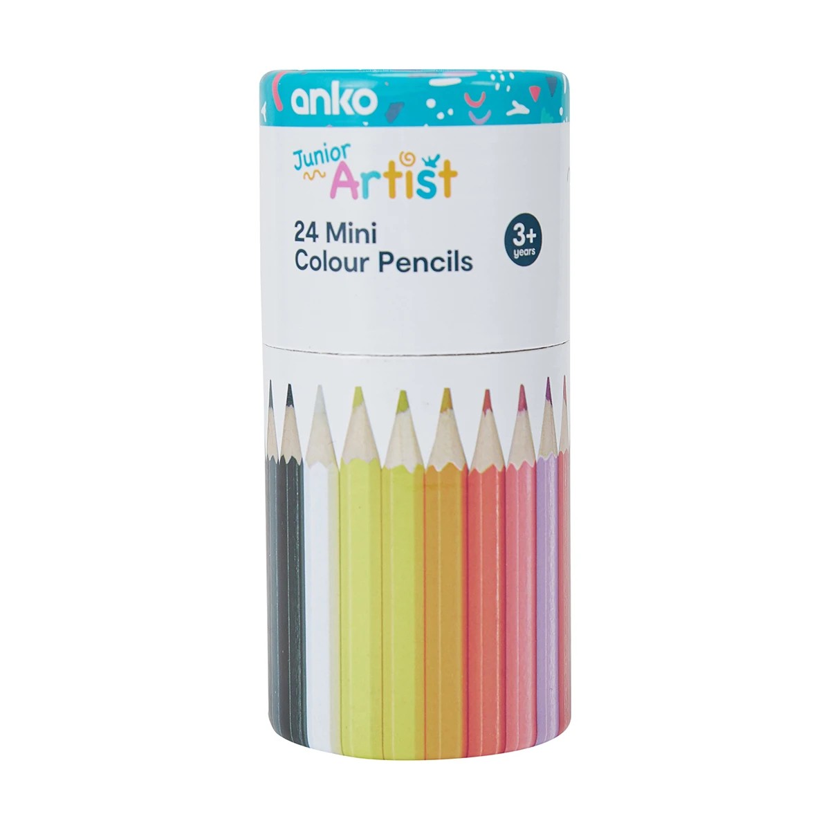 1 24 Pack Junior Artist Mini Colour Pencils, 1 of 6