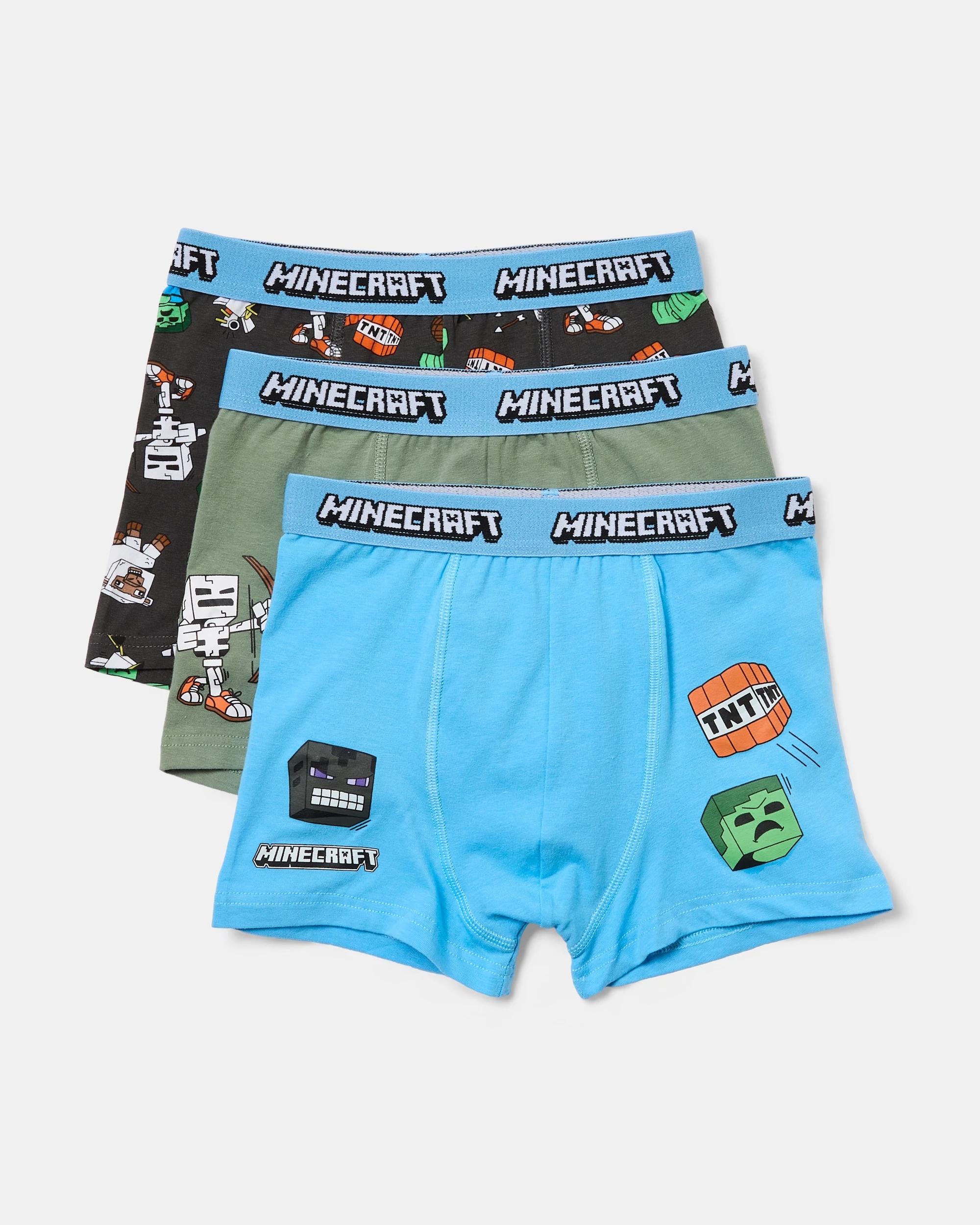 1 3 Pack Minecraft License Trunks Minecraft, 1 of 6