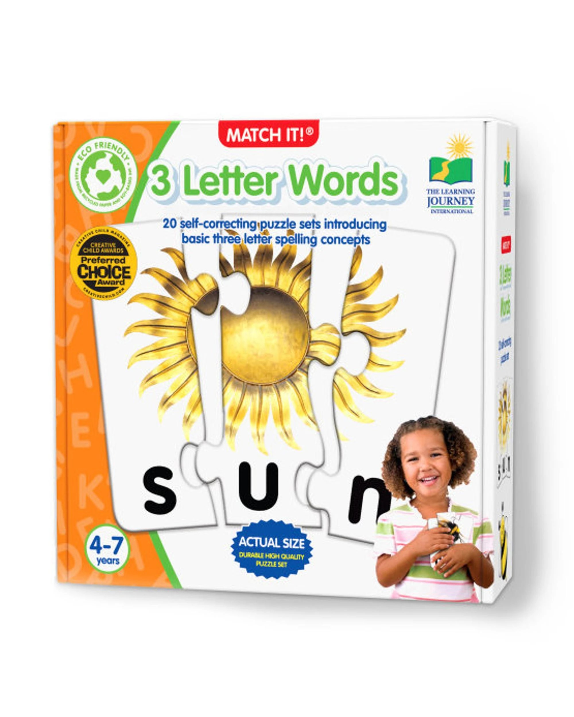 1 Learning Journey Match It! 3 Letter Word, 1 of 7