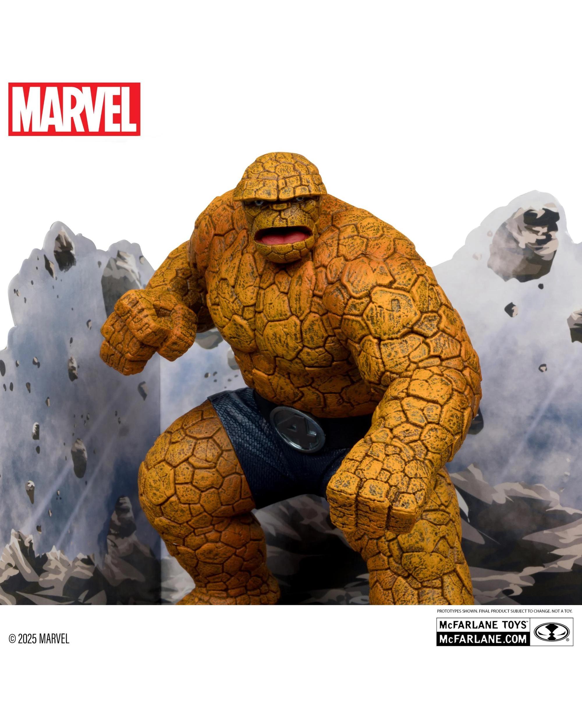 Figurine Marvel The Thing 1/10 PVC – Fantastic Four #642 – McFarlane – Neuve Sous Blister